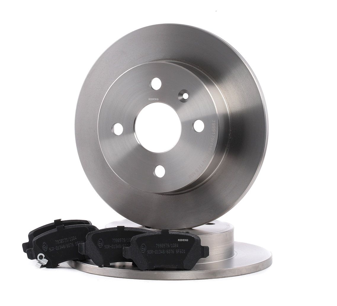 RIDEX Jarrupalasarja Levyjarru OPEL,VAUXHALL 3405B0048