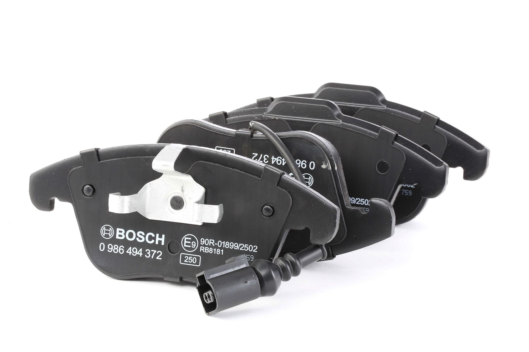 BOSCH Jarrupalat VW,AUDI,SEAT 0 986 494 372 5N0698151,5N0698151A,5N0698151B Jarrupalasarja,Jarrupala, Levyjarru 5N0698151,5N0698151A,5N0698151B