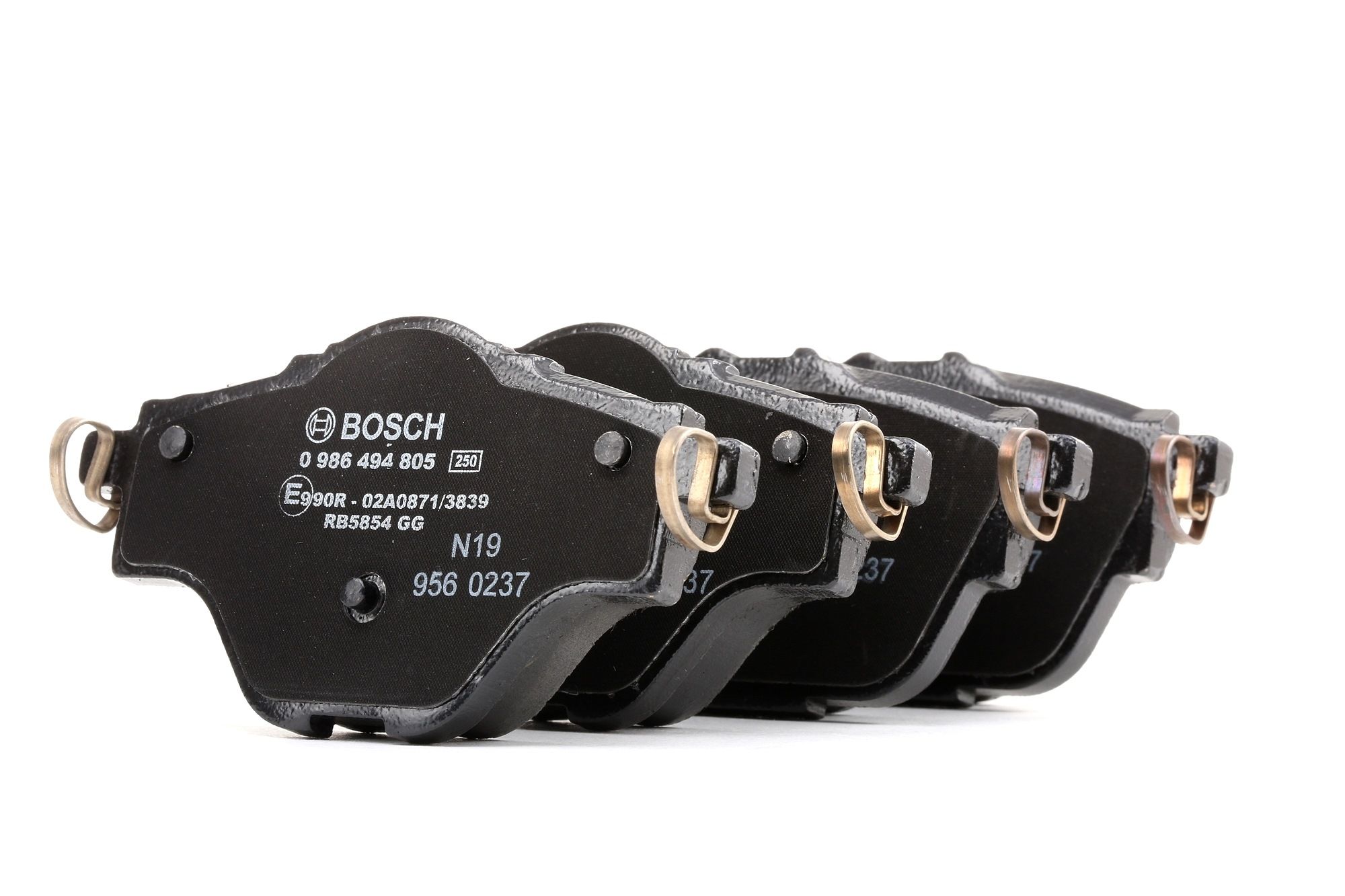 BOSCH Jarrupalat OPEL,PEUGEOT,CITROËN 0 986 494 805 1609000980,1619791280,95525386 Jarrupalasarja,Jarrupala, Levyjarru 1609000980,1619791280,95525386