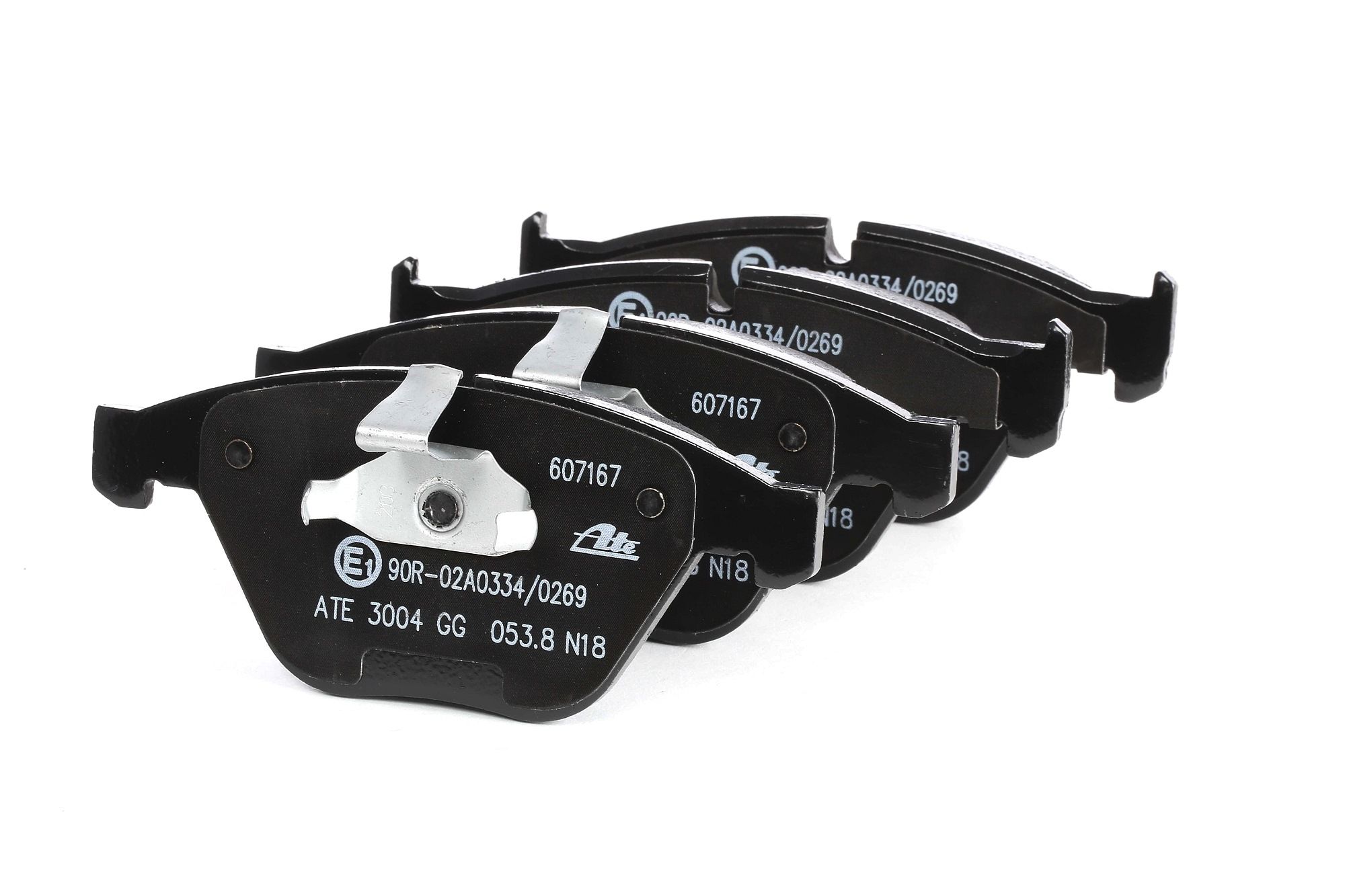 ATE Jarrupalat BMW 13.0460-7167.2 34112283865,34112339269,34116753668 Jarrupalasarja,Jarrupala, Levyjarru 34116761283,34116761284,34116763089
