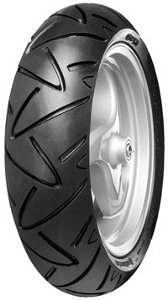 Continental ContiTwist ( 100/90-10 TL 56M takapyörä, M/C, etupyörä )