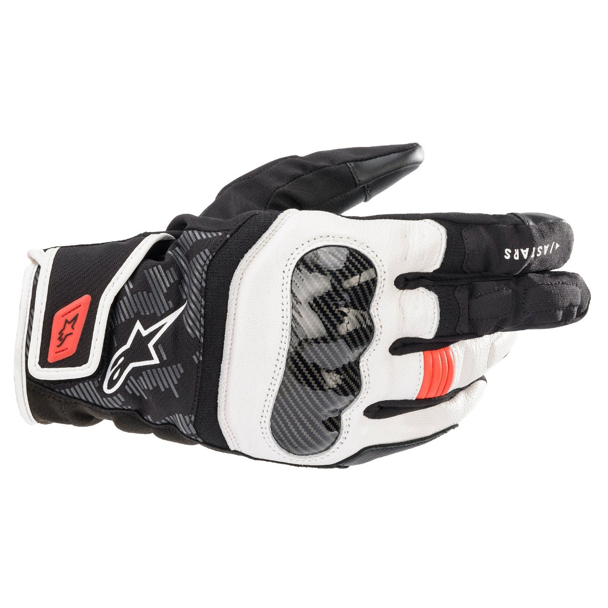 Alpinestars SMX Z Drystar Black White Red Fluo XL