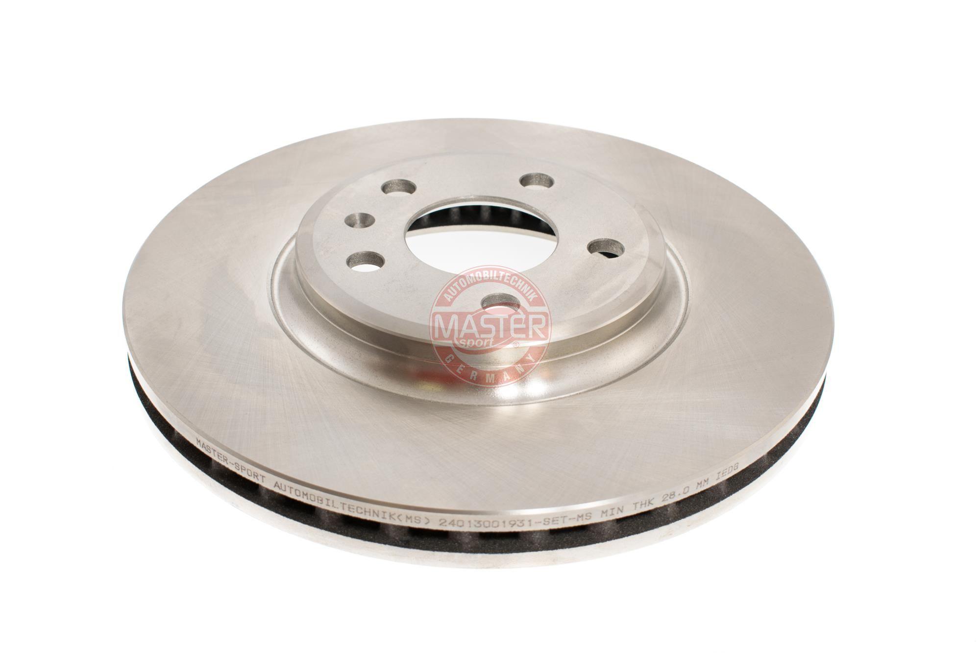 MASTER-SPORT Jarrulevyt AUDI 24013001931-PCS-MS Jarrulevy