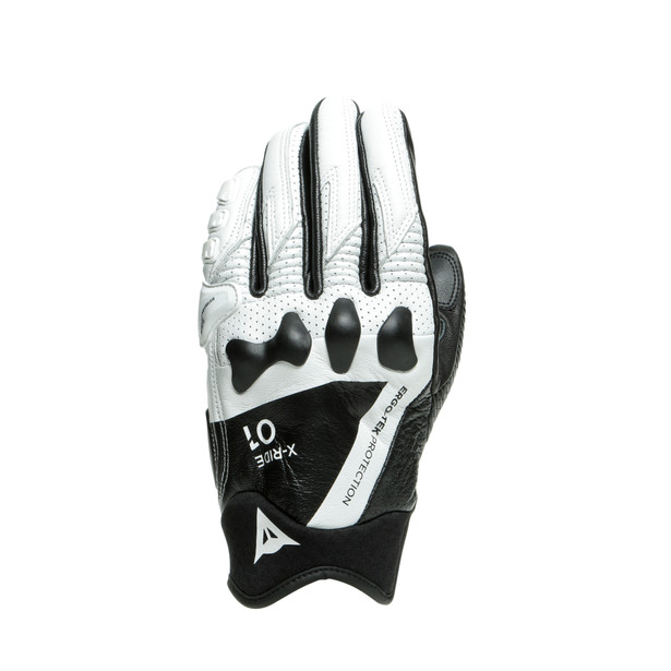 Dainese X-Ride Black White Motorcycle Gloves 2XL