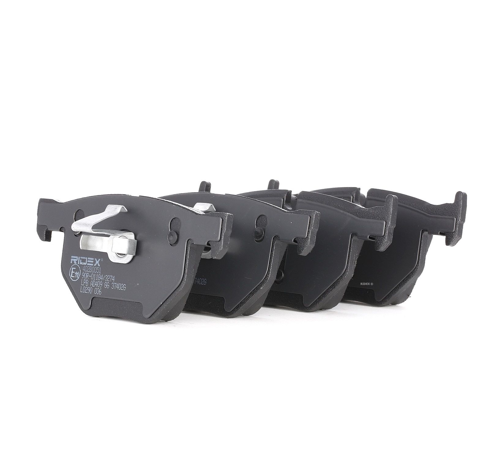 RIDEX Jarrupalat BMW 402B0051 2339279,2339290,34116857968 Jarrupalasarja,Jarrupala, Levyjarru 34116872632,34212339276,34212339277,34212339278,6763043