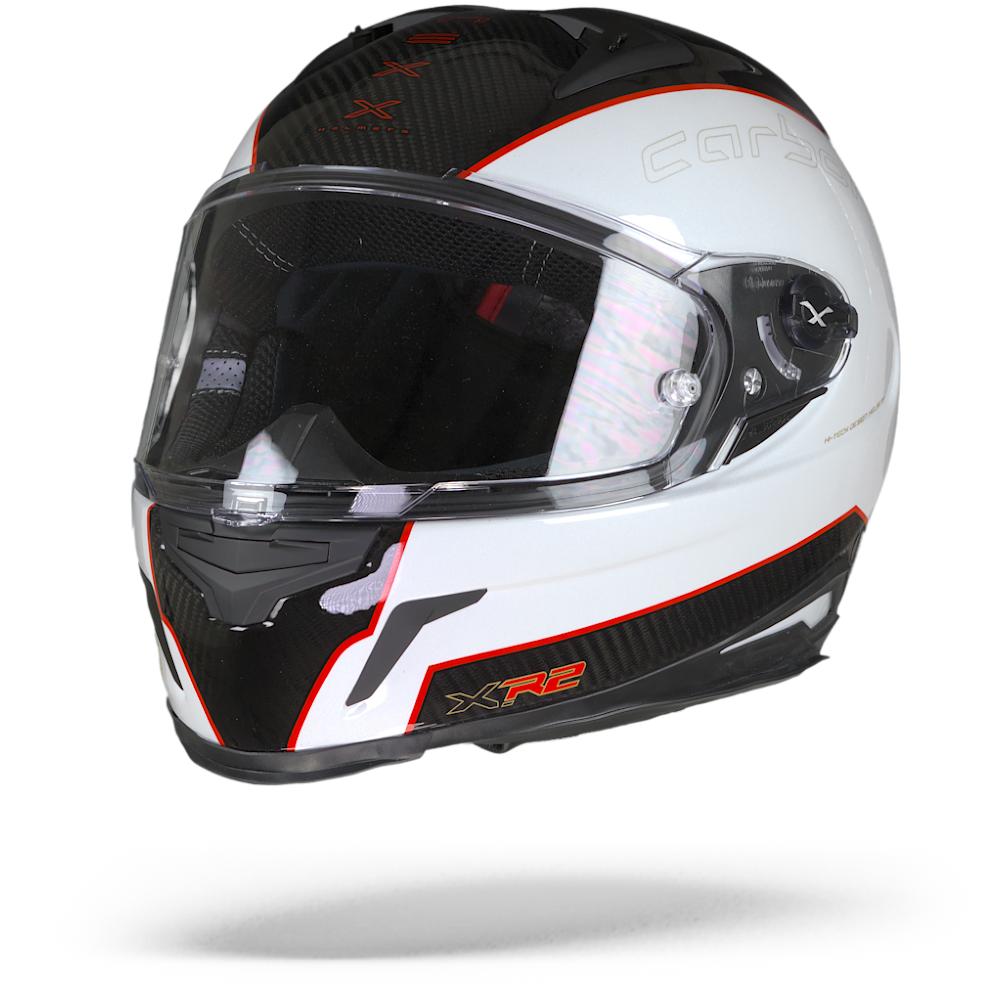Nexx X.R2 Carbon White Red Black 2XL