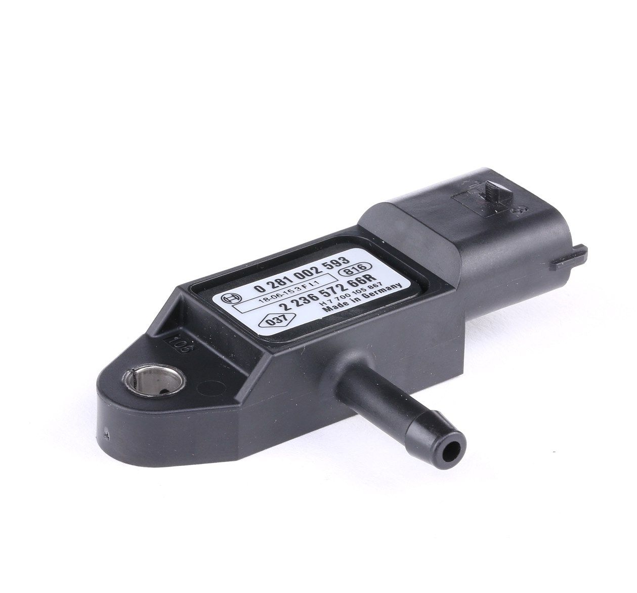 BOSCH MAP Sensor OPEL,RENAULT,NISSAN 0 281 002 593 223657266R,11H0286CP01,93450122 Imusarjan Painetunnistin,Imusarjan Paineanturi,Tunnistin, Ahtopaine