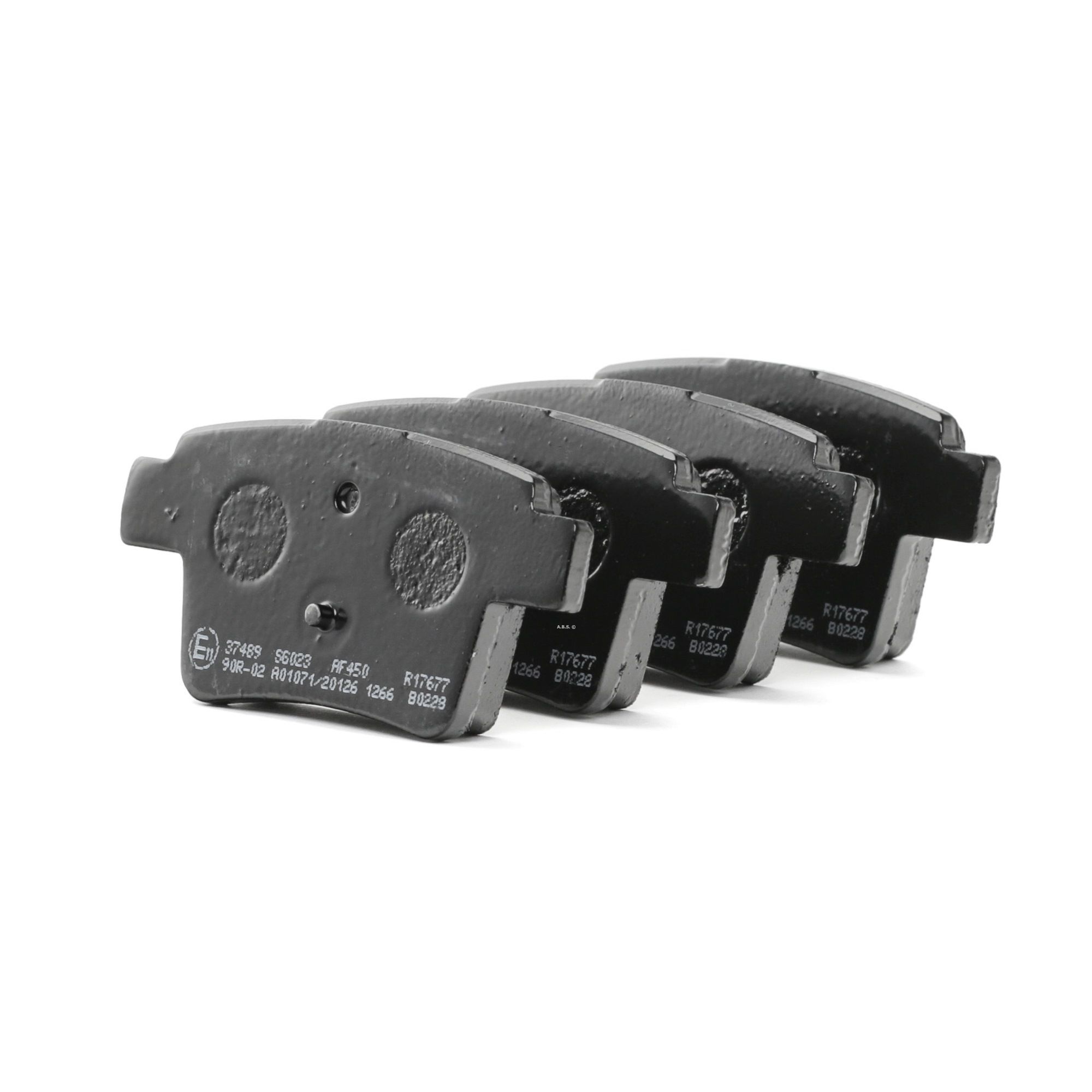 A.B.S. Jarrupalat FORD,JAGUAR 37489 1356392,1521329,1522073 Jarrupalasarja,Jarrupala, Levyjarru 4S712M008AA,4S712M008AB,ME4S7J2M008AB,5F9Z2200B