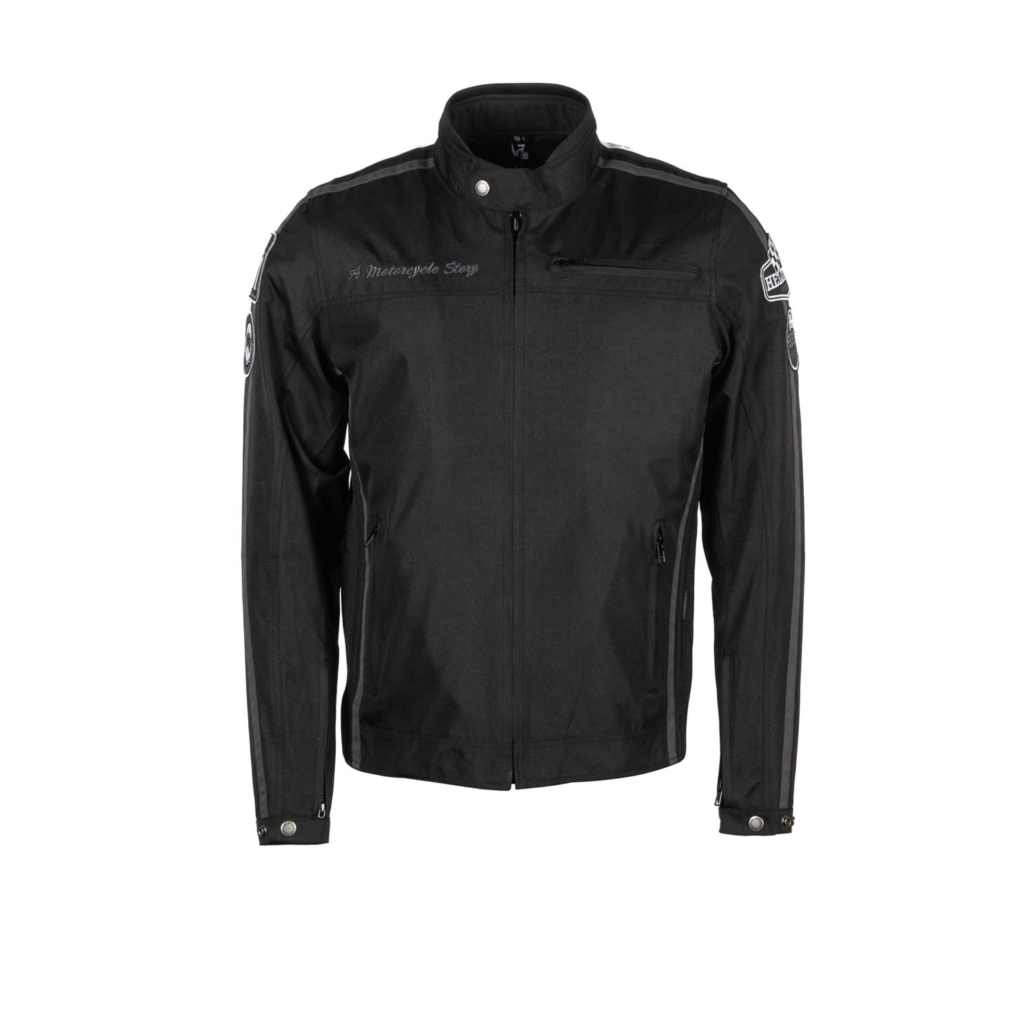 Helstons King Tissu Technique Black Jacket S