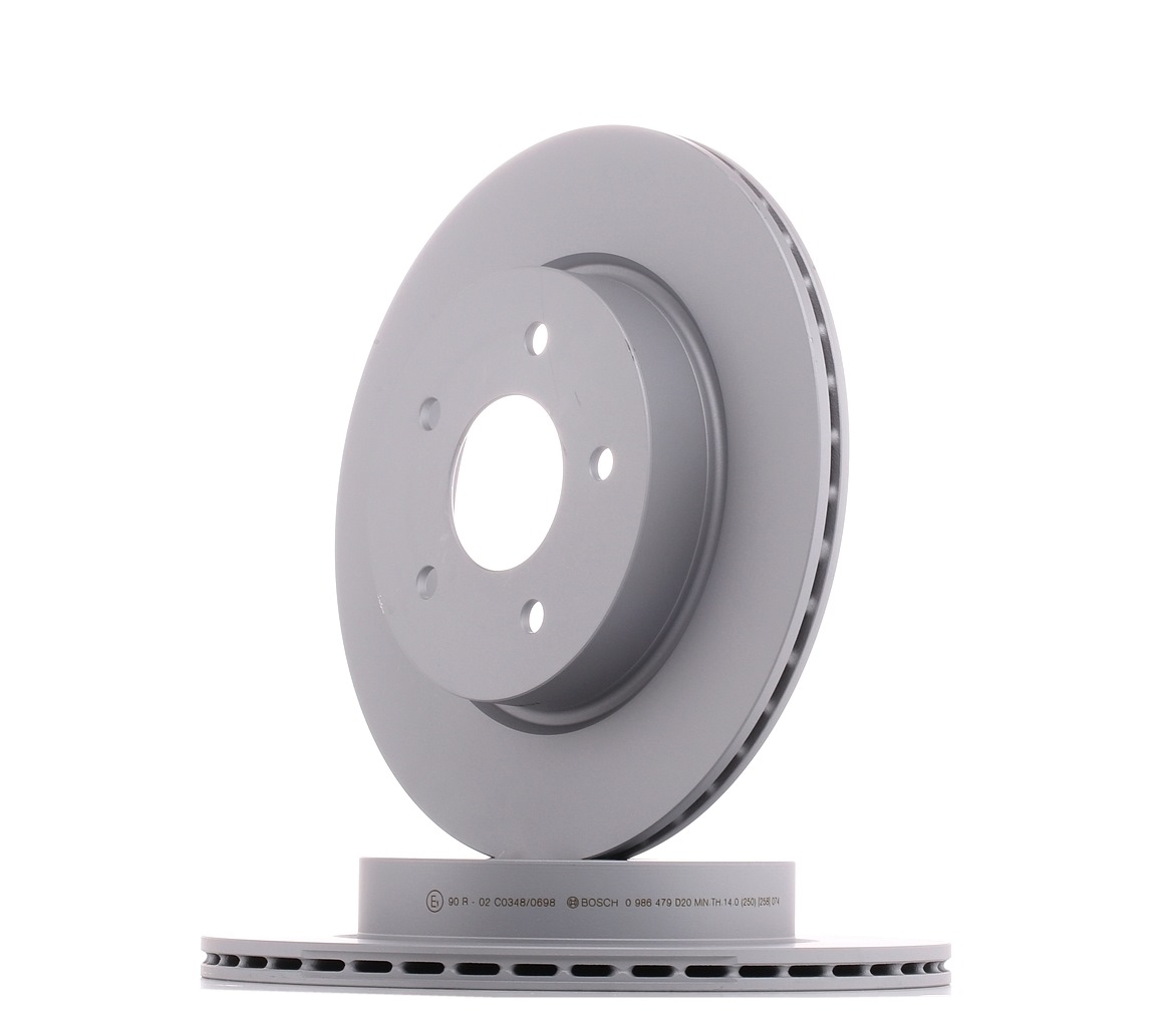 BOSCH Jarrulevyt NISSAN 0 986 479 D20 432064CE0A,D32064CE0A Jarrulevy