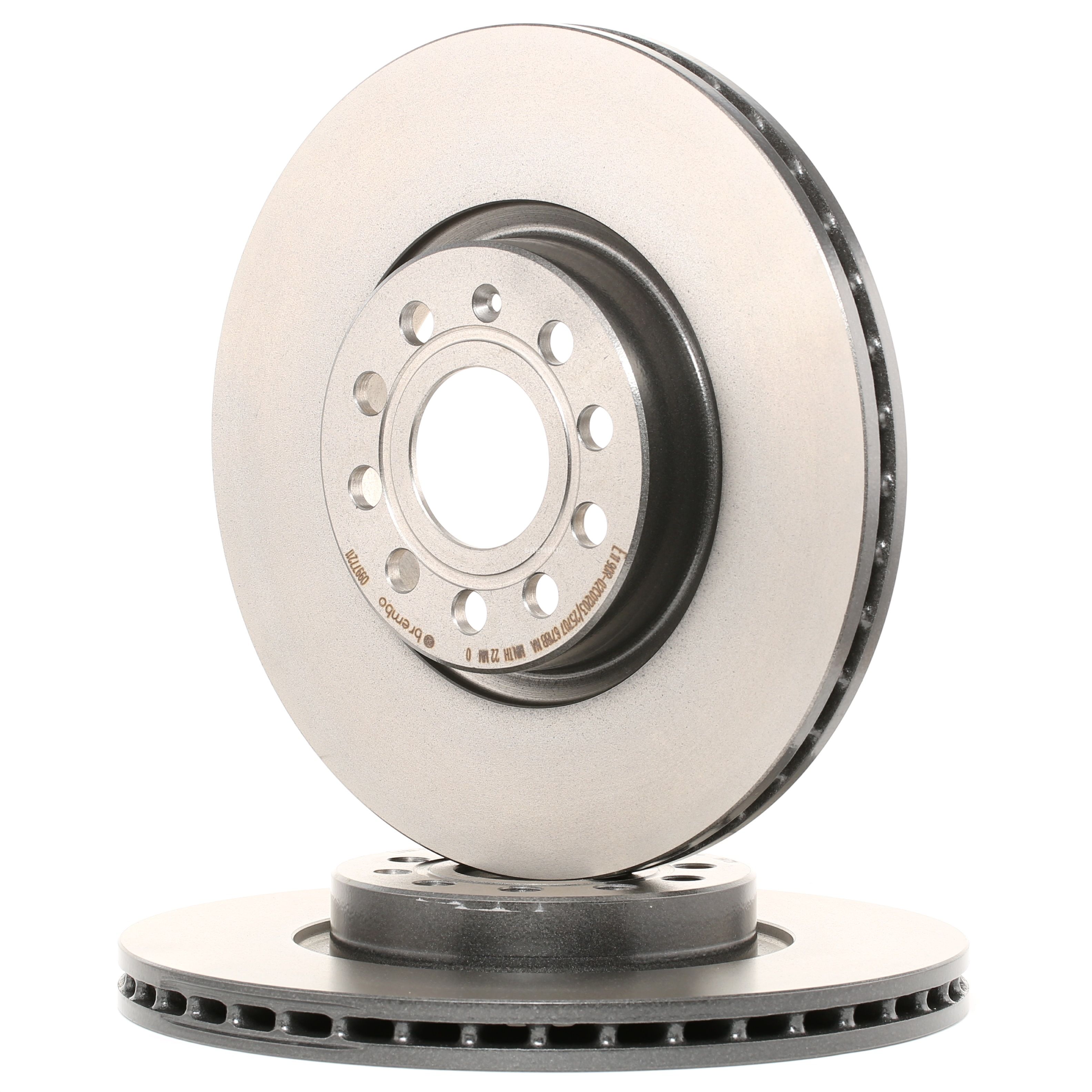 BREMBO Jarrulevyt VW,AUDI,SKODA 09.9772.11 1K0615301AA,5N0615301,5Q0615301F Jarrulevy 1K0615301AA,5N0615301,5Q0615301F,JZW615301H,1K0615301AA