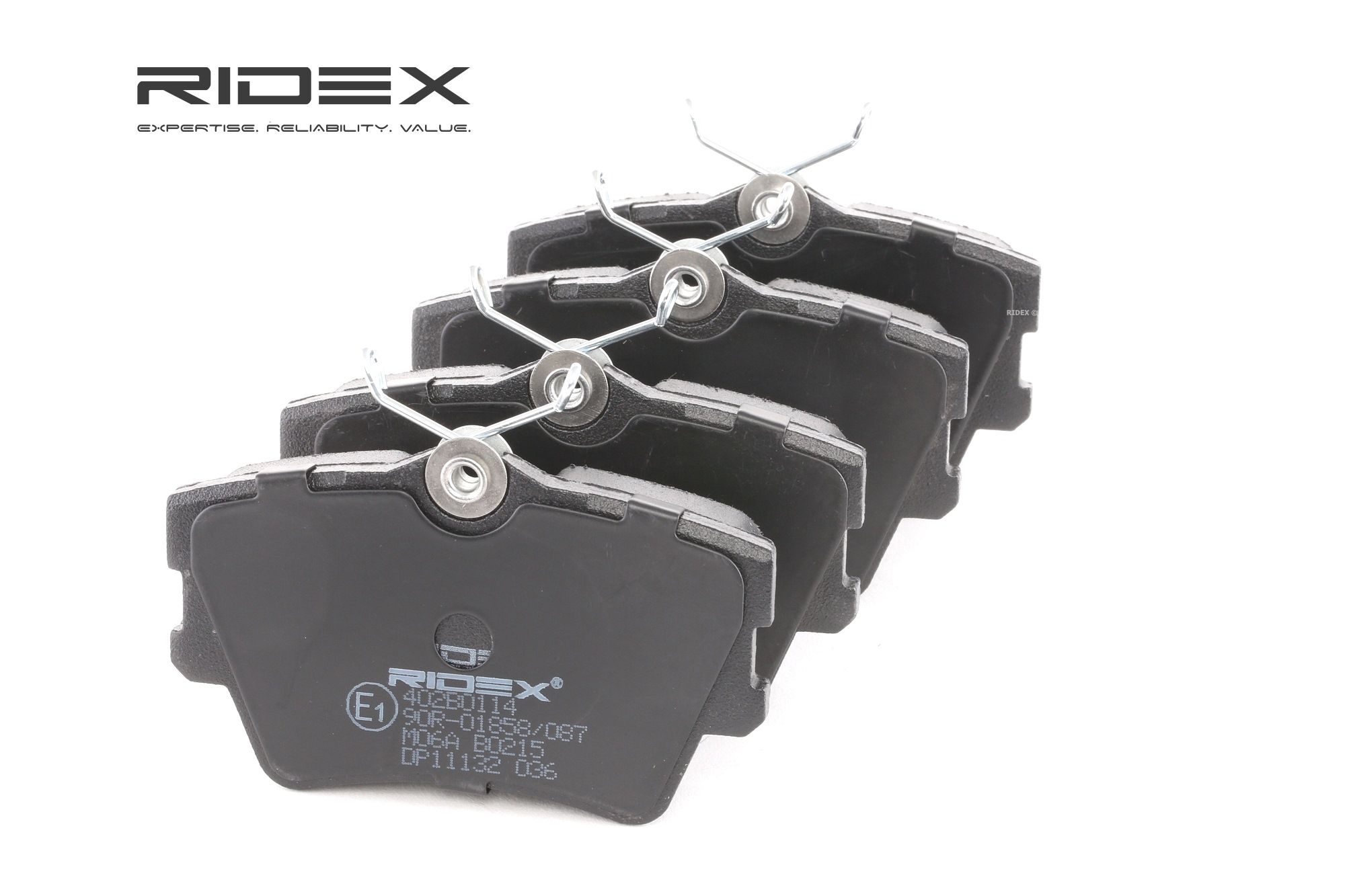 RIDEX Jarrupalat VW,OPEL,FORD 402B0114 701698451,701698451A,701698451C Jarrupalasarja,Jarrupala, Levyjarru 7D0698451,7D0698451C,7D0698451D,7D0698451E