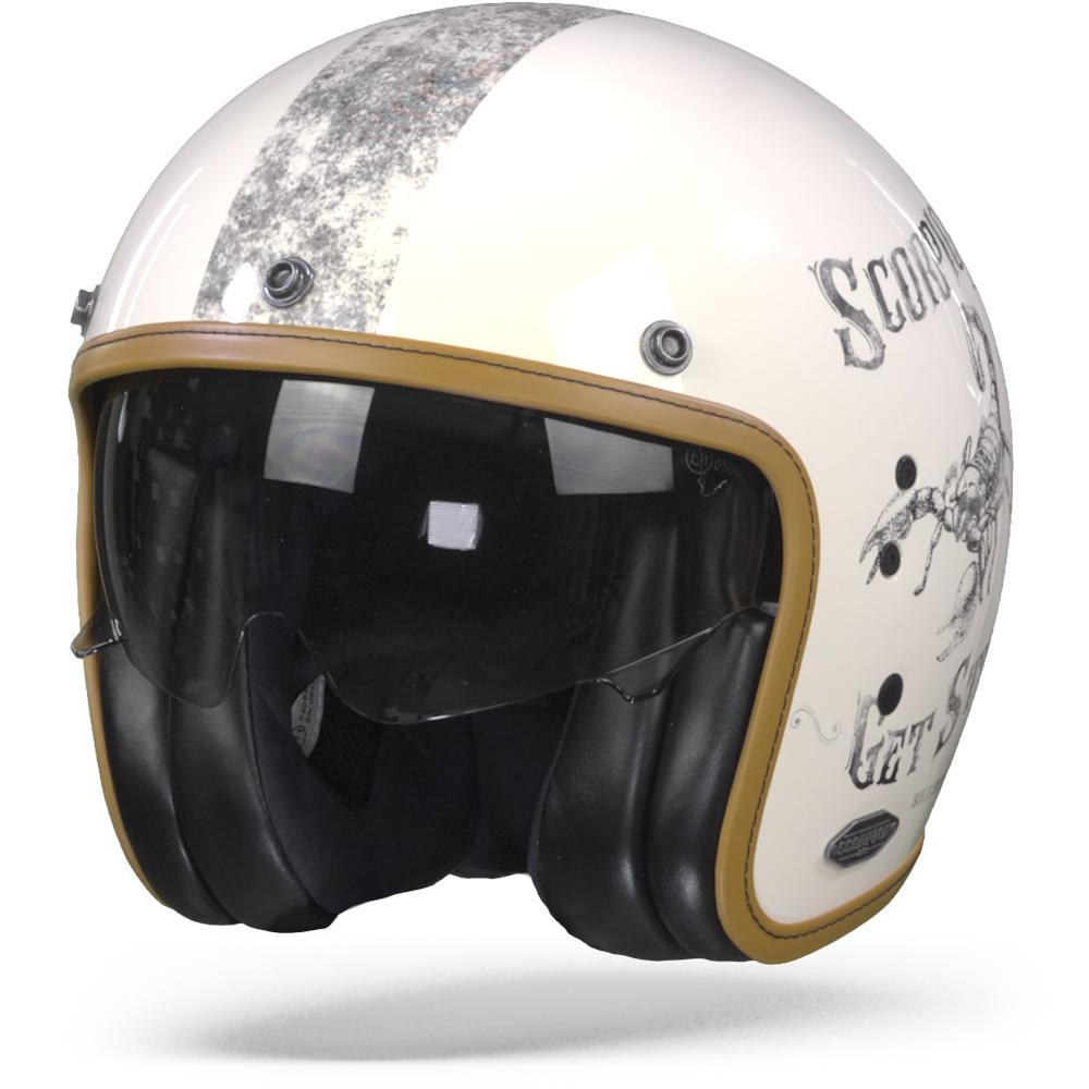 Scorpion Belfast Pique Cream Black M
