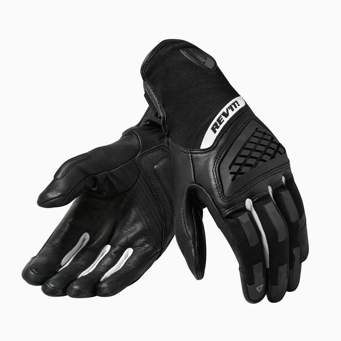 REV'IT! Neutron 3 Black White Gloves L