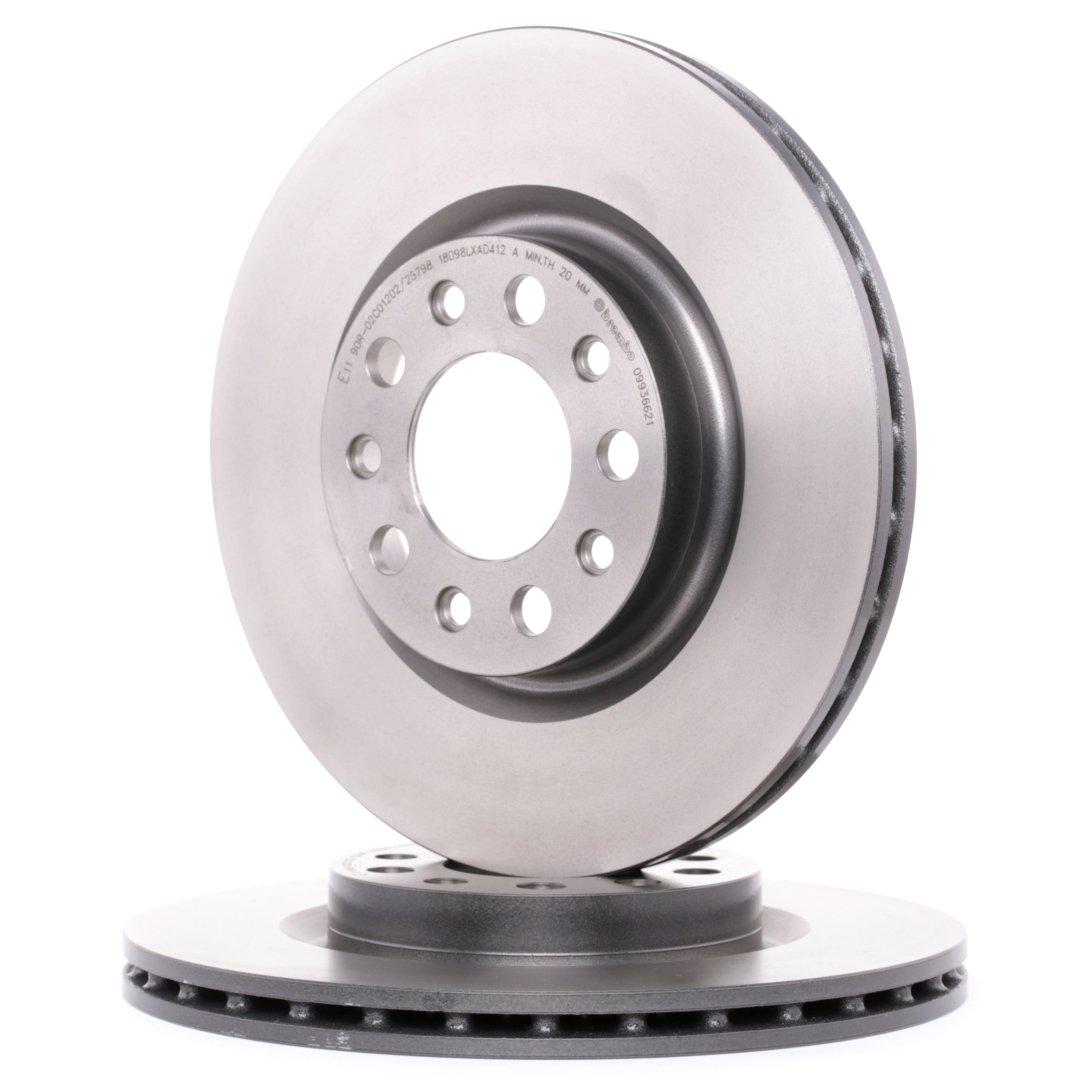 BREMBO Jarrulevyt ALFA ROMEO 09.9366.21 51767379,51767380 Jarrulevy