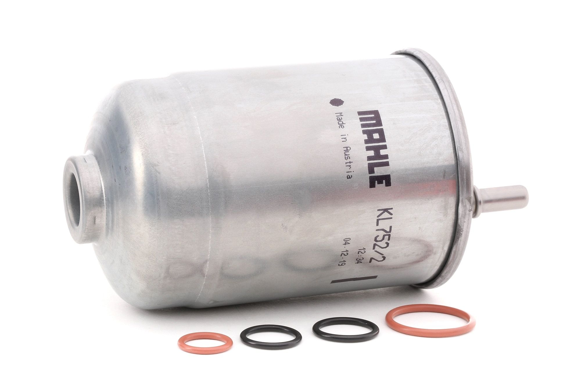 MAHLE ORIGINAL Polttoainesuodatin RENAULT KL 752/2D 164001710R,164002053R,164006435R