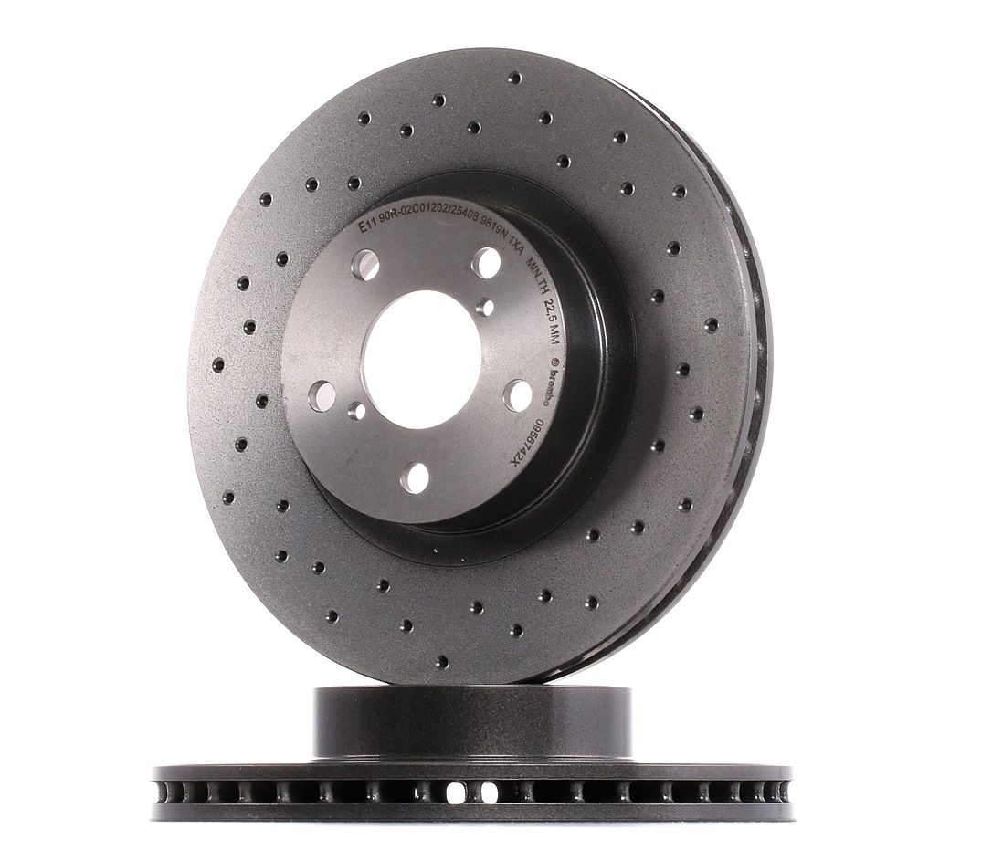 BREMBO Jarrulevyt TOYOTA,SUBARU 09.5674.2X 26300AE050,26300AE070,26300AE071 Jarrulevy 26310AA081,26310AA091,26310AA092,26310AA120,26310AA121