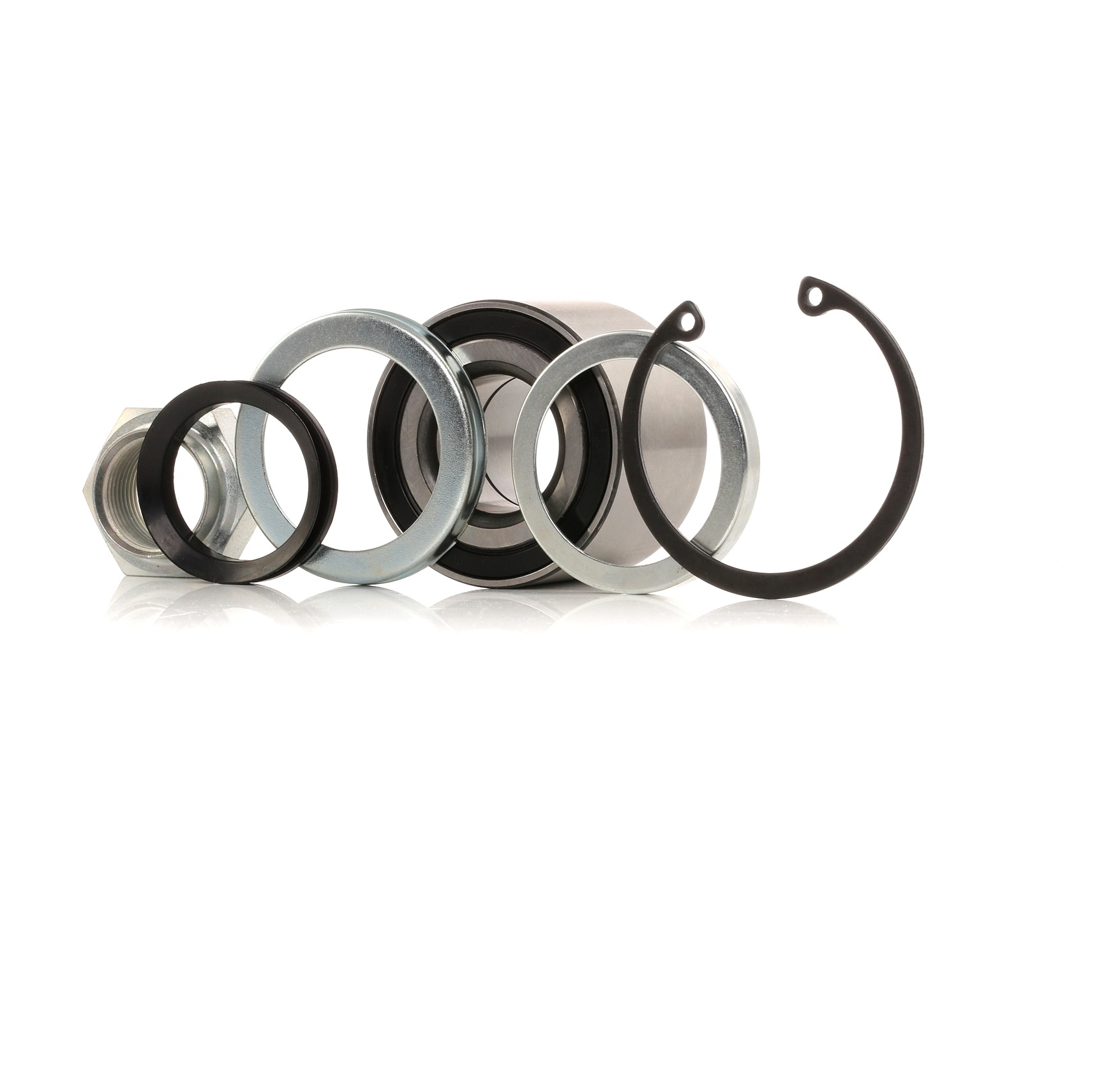RIDEX Pyöränlaakerit RENAULT,PEUGEOT,CITROËN 654W0035 373021,374817,95592226 Pyöränlaakerisarja 95608940,43210AX000,43210AZ300,373021,374817,95592226