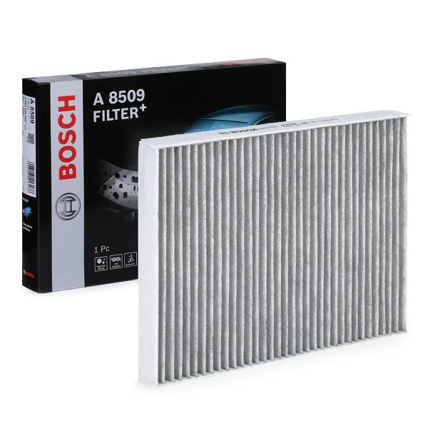 BOSCH Raitisilmasuodatin VW,AUDI,SKODA 0 986 628 509 JZW819653,1J0819644A,1J0819644 Sisäilmansuodatin,Suodatin, Sisäilma 1J0819644A,JZW819653