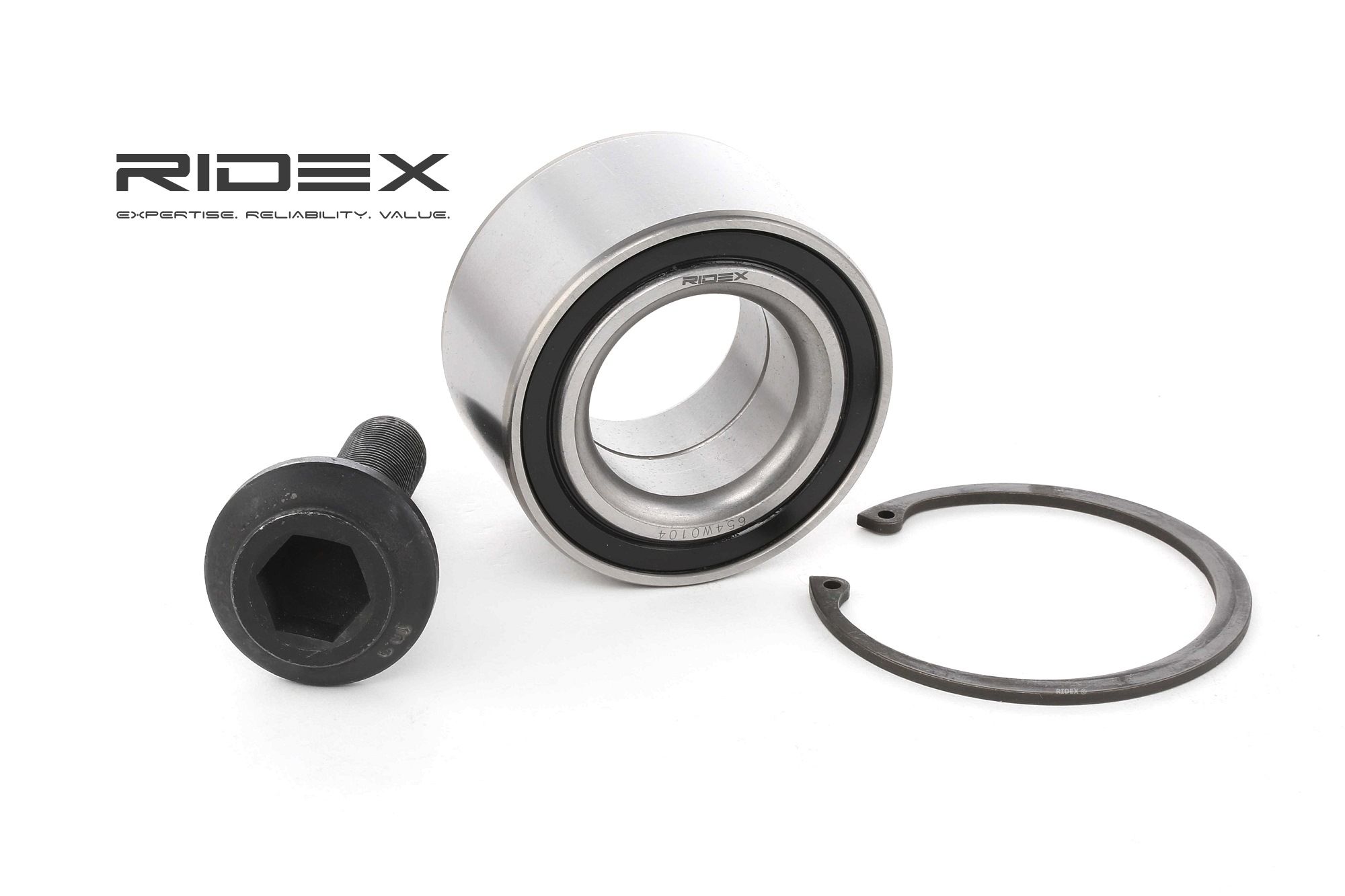 RIDEX Pyöränlaakerit VW,AUDI,SEAT 654W0104 8L0498625,8L0498625B,8L0498625 Pyöränlaakerisarja 8L0498625