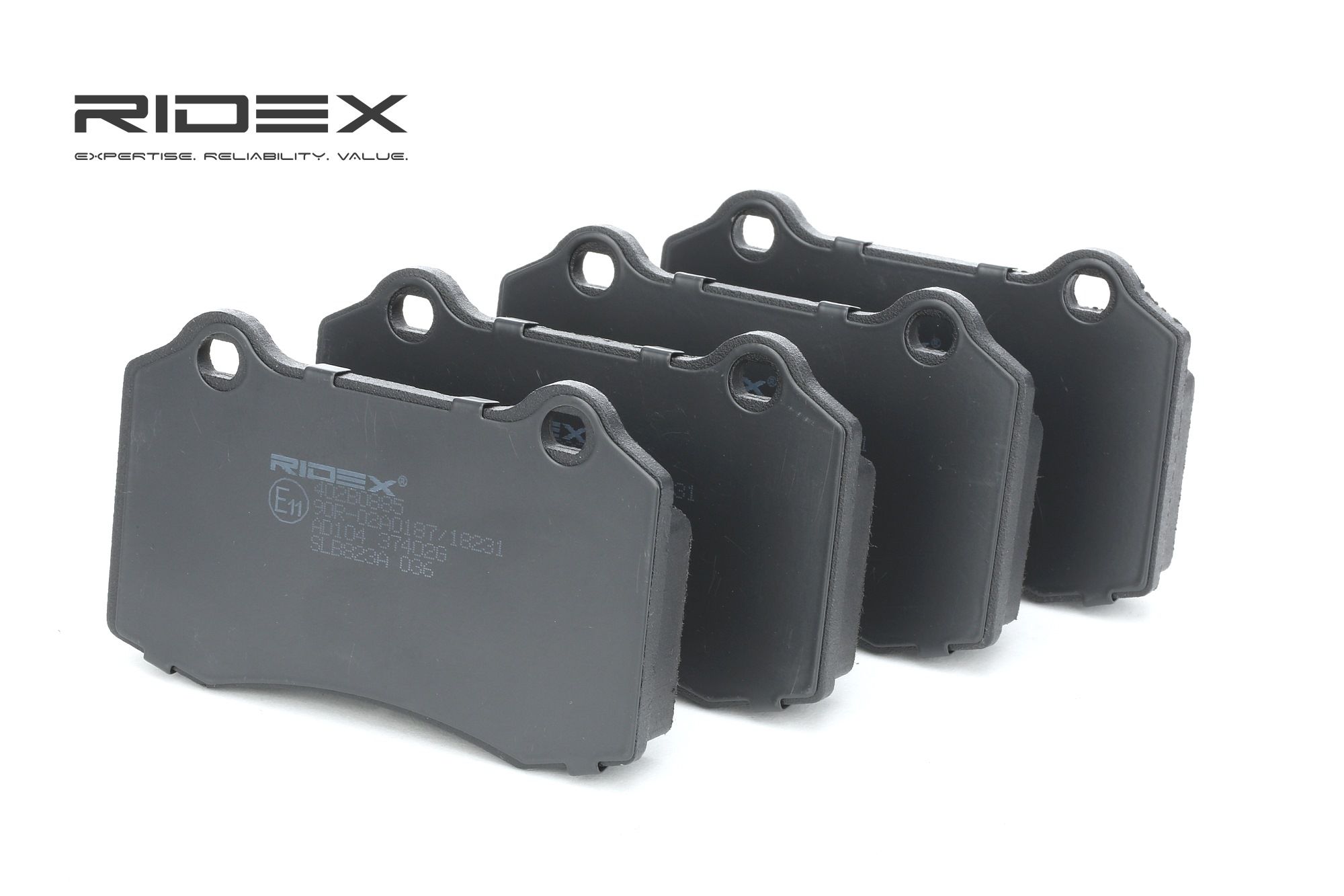 RIDEX Jarrupalat FORD,PEUGEOT,SEAT 402B0885 2885759PK,1619607480,4254C6 Jarrupalasarja,Jarrupala, Levyjarru 1230725,1230732,1329156,2M502K021AA