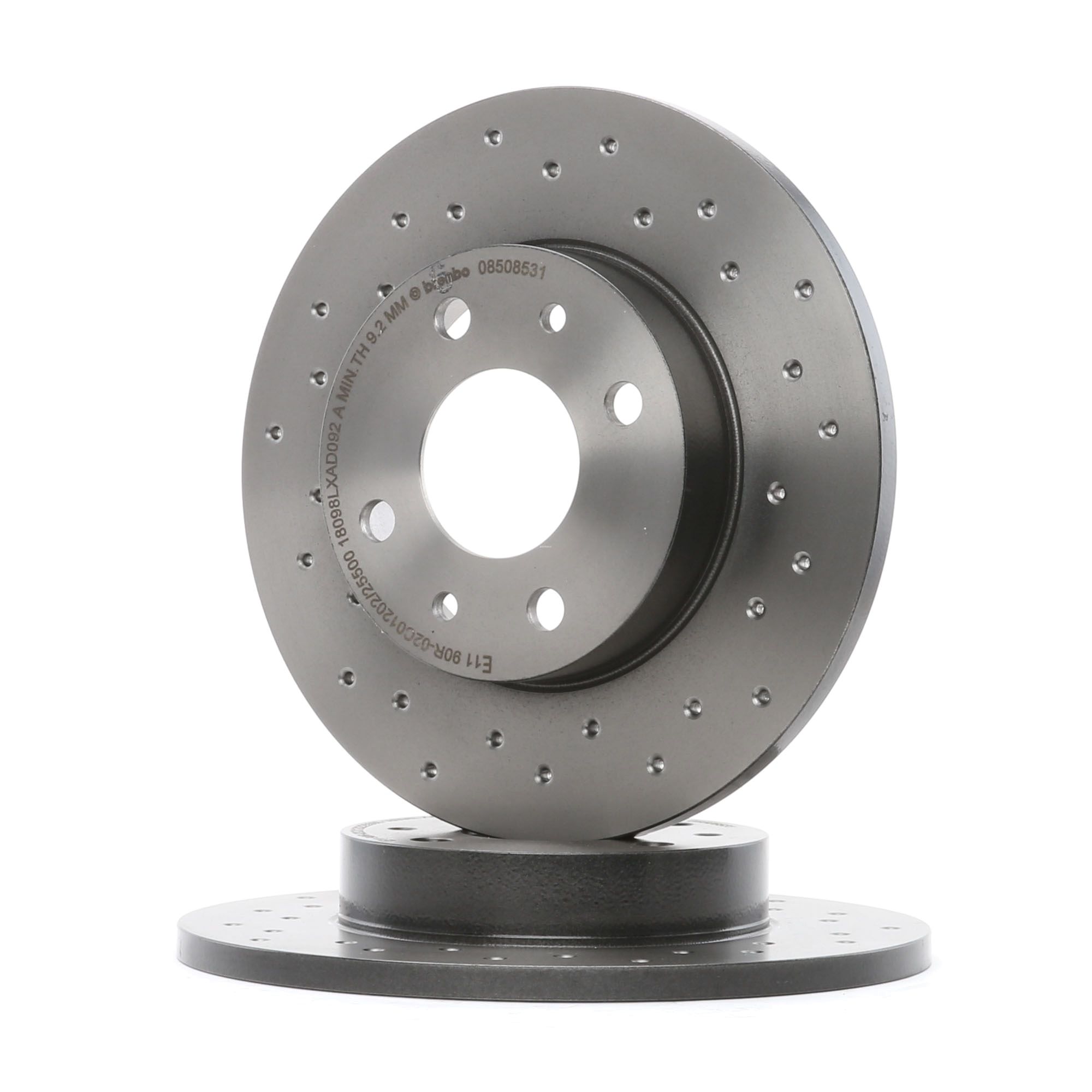 BREMBO Jarrulevyt ABARTH 08.5085.31 51885456,5741447 Jarrulevy