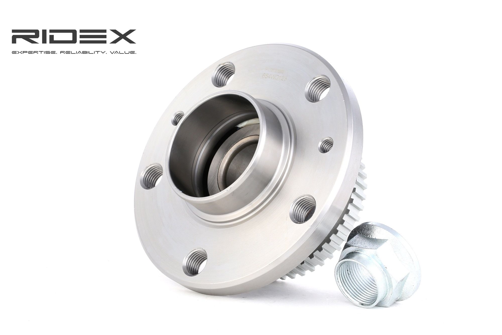 RIDEX Pyöränlaakerit RENAULT 654W0123 6025301647,6025370612 Pyöränlaakerisarja