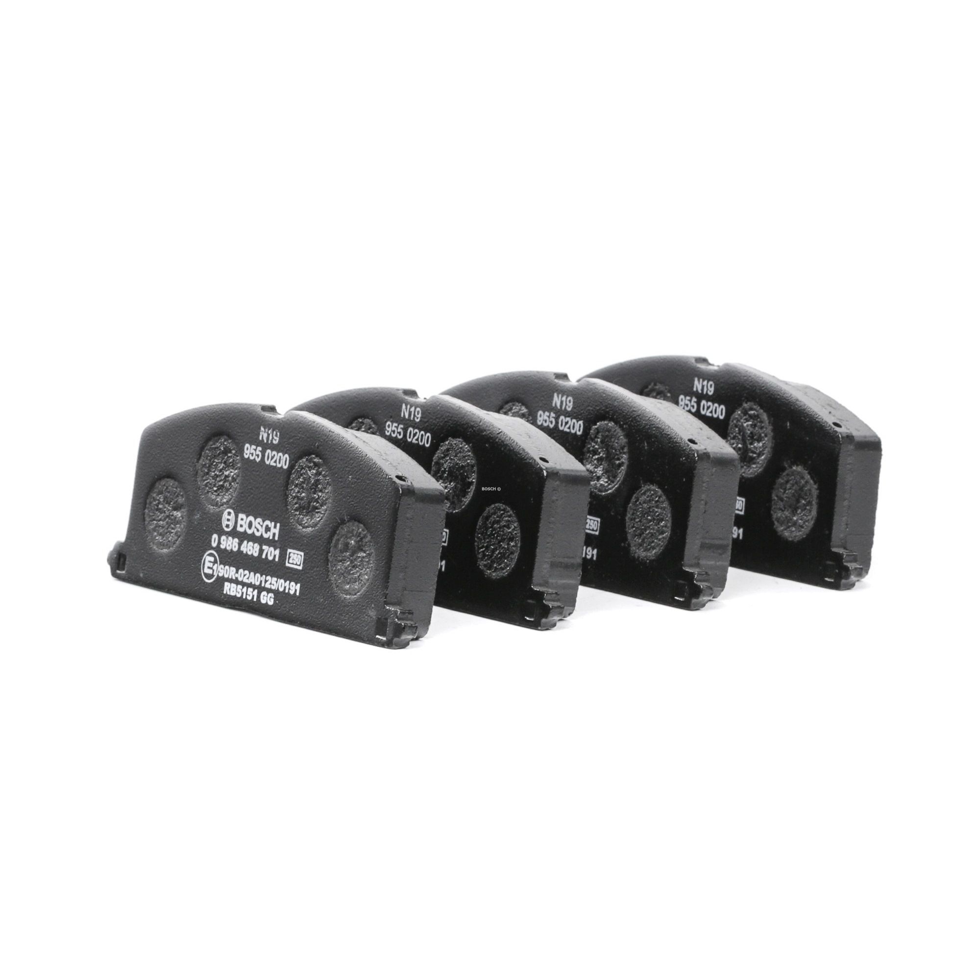 BOSCH Jarrupalat TOYOTA 0 986 468 701 04465YZZDK,0449112242,0449112342 Jarrupalasarja,Jarrupala, Levyjarru 0449112491,0449117071,0449120401,0449132051