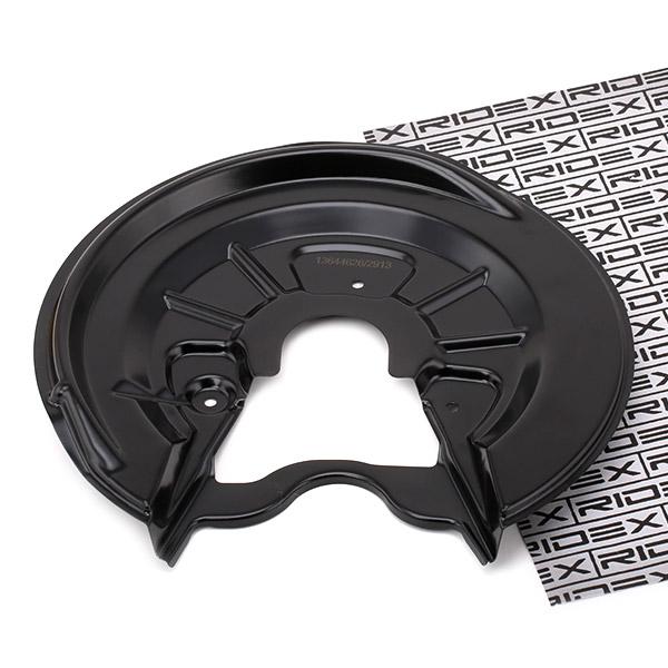 RIDEX Jarrukilpi VW,AUDI,SKODA 1330S0059 1K0615611P Jarrulevyn Suojakilpi,Suojapelti, Jarrulevy