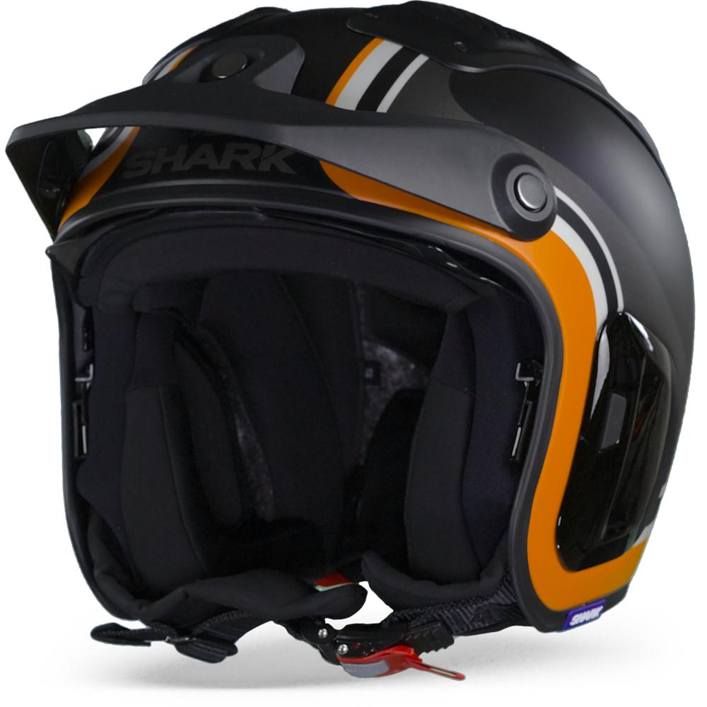 Shark X-Drak 2 Hister KAO Matt Black Anthracite Orange S