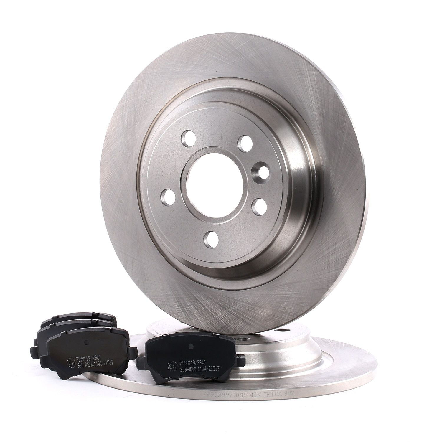 RIDEX Jarrupalasarja Levyjarru VOLVO 3405B0201