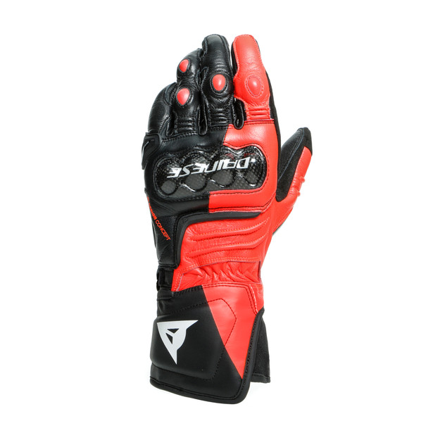 Dainese Carbon 3 Long Black Fluo Red White 2XL