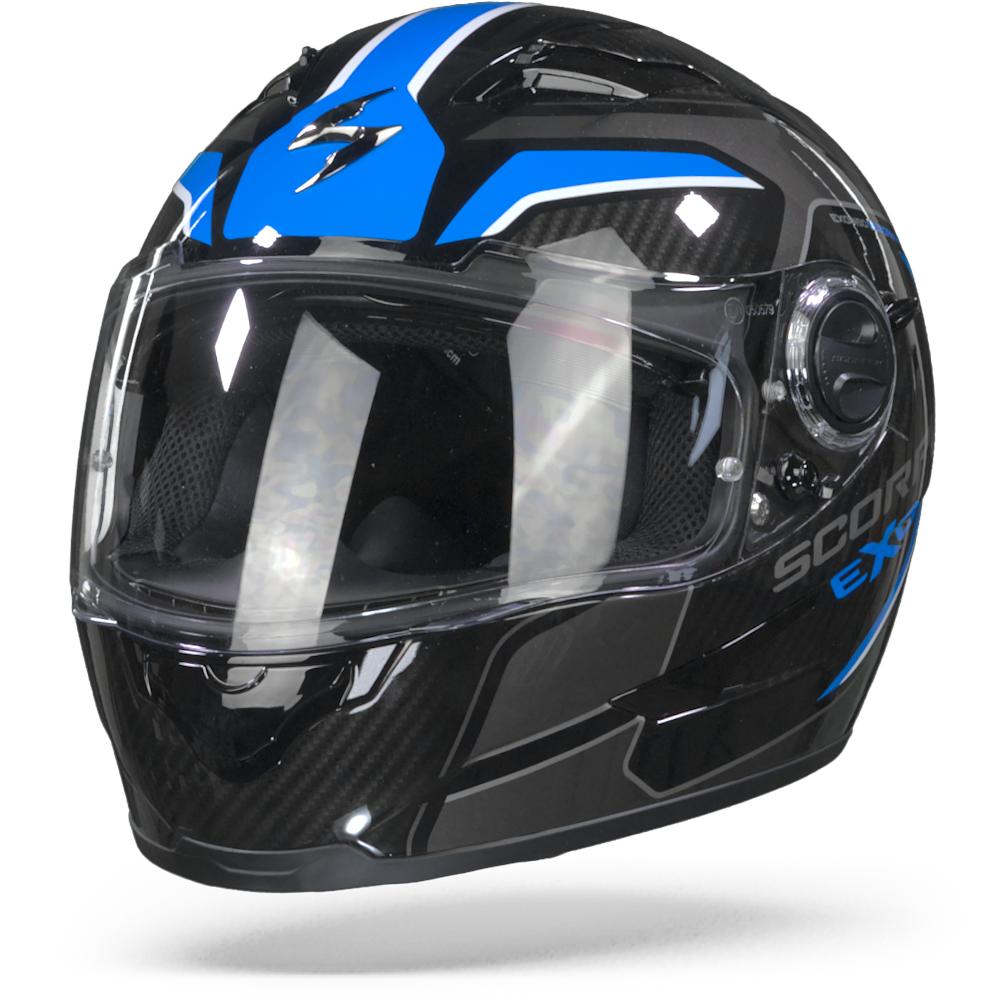 Scorpion EXO-490 Supernova Black Blue XL