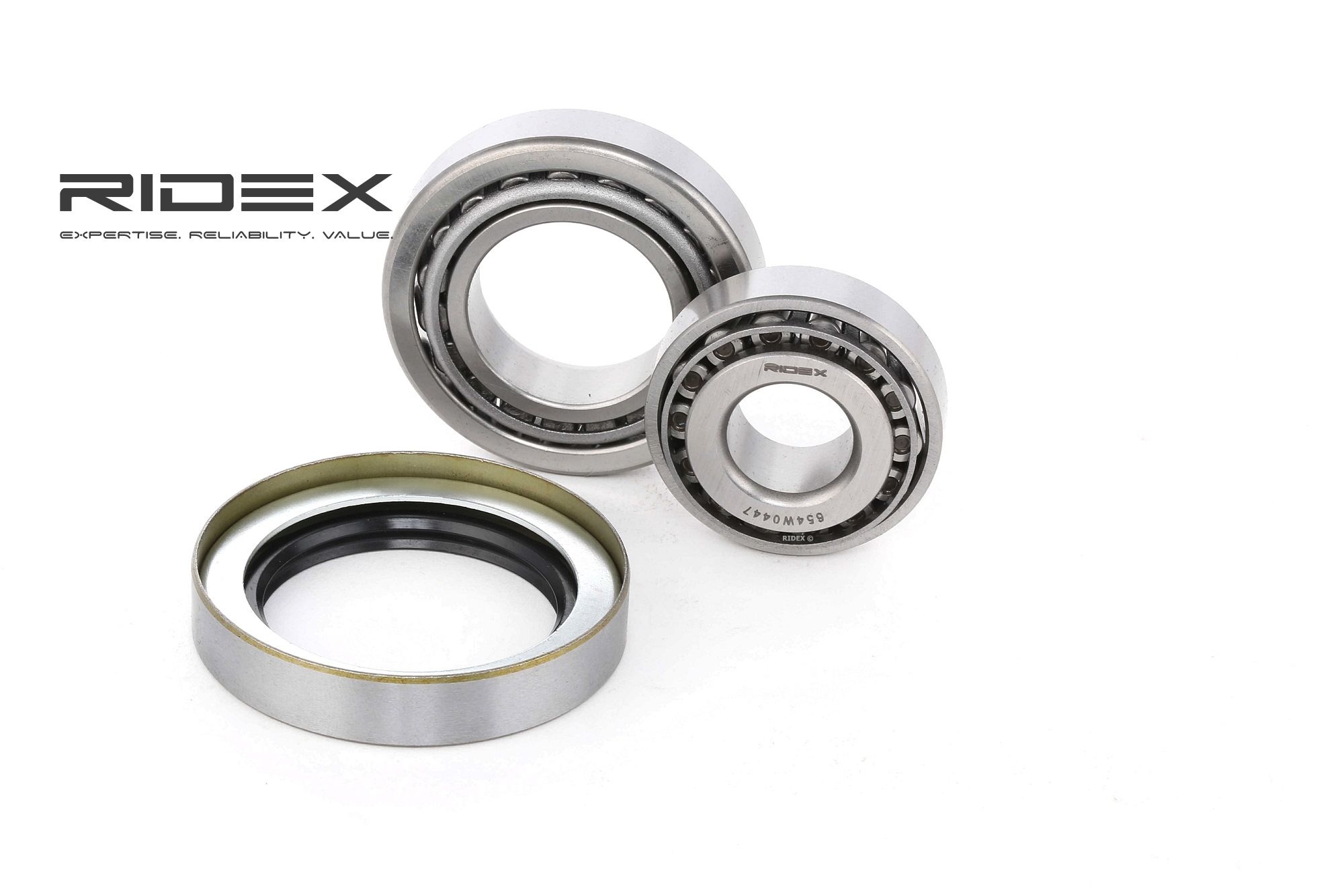 RIDEX Pyöränlaakerit MERCEDES-BENZ 654W0447 119002140801,119002141301,60523333 Pyöränlaakerisarja 31212634103,31212634106,4096101,4096104,1583567
