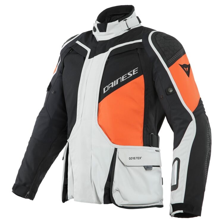 Dainese D-Explorer 2 Gore-Tex Glacier Gray Orange Black 54