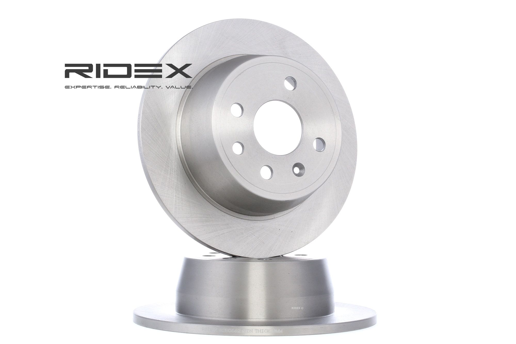 RIDEX Jarrulevyt OPEL,VAUXHALL 82B0662 569119,569206,90421872 Jarrulevy 93182294,90345699,93182294