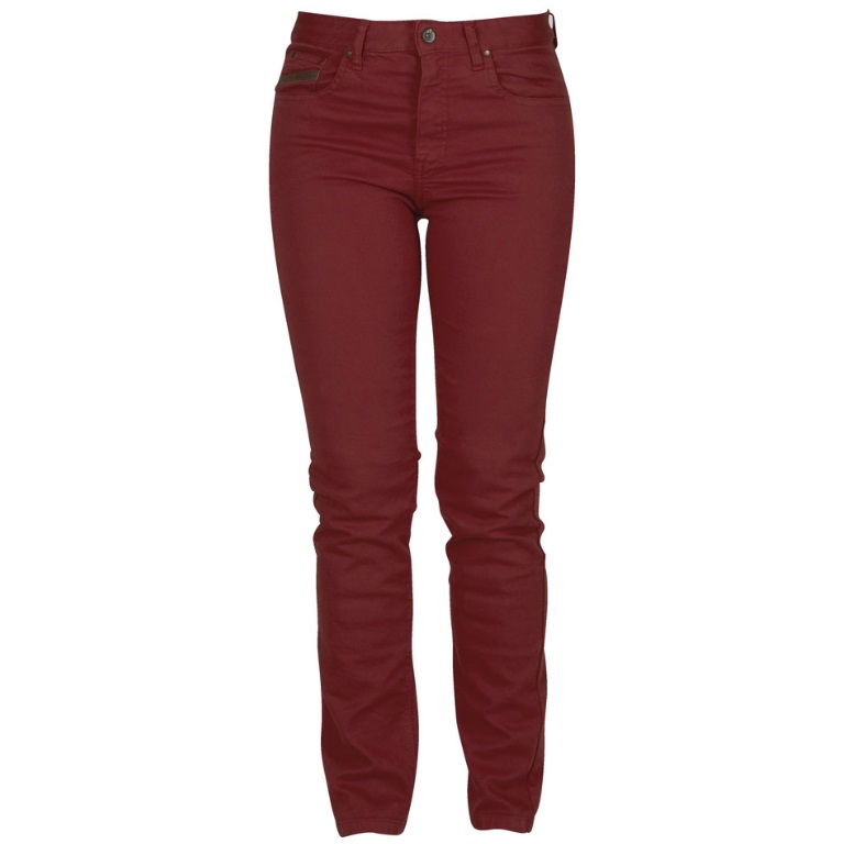 Furygan Paola Brick Red Motorcycle Jeans 36