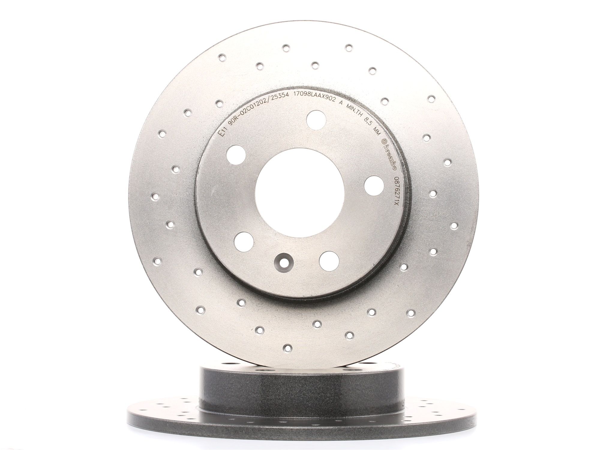 BREMBO Jarrulevyt OPEL,CHEVROLET,VAUXHALL 08.7627.1X 569109,9117772,95526658 Jarrulevy 90575113,9117772
