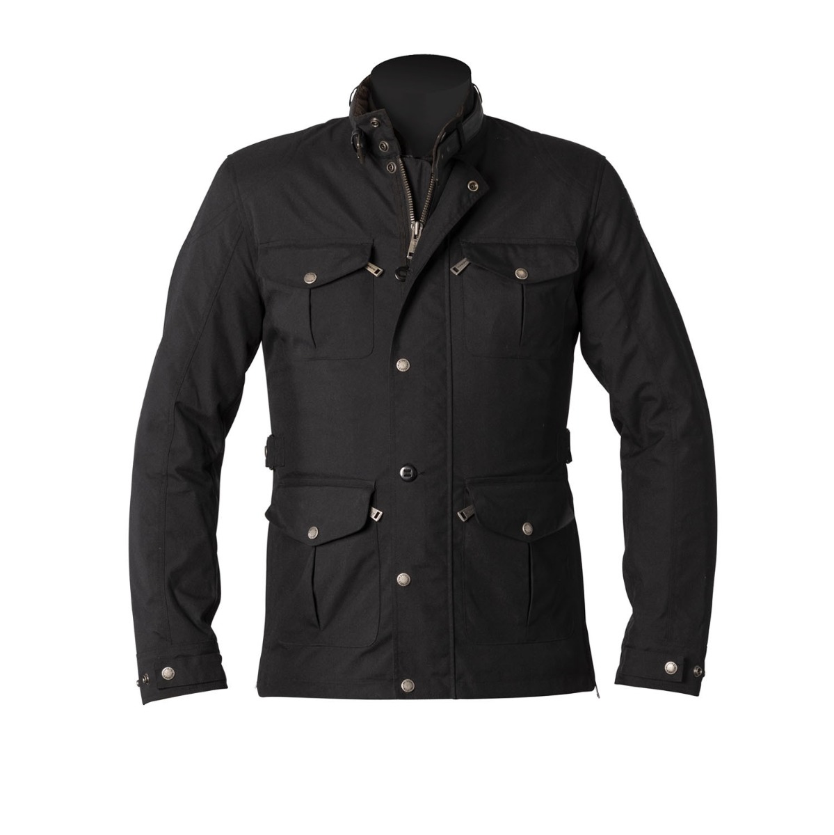 Helstons Field Technique Textile Black L