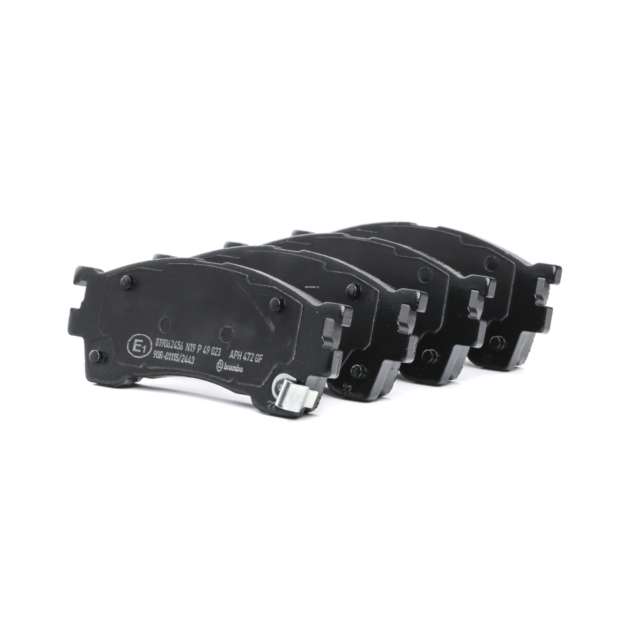 BREMBO Jarrupalat MAZDA,FORD USA P 49 023 3401278,341278,3894048 Jarrupalasarja,Jarrupala, Levyjarru 3915220,3922123,3975114,4182657,F42Z2001A,3898530