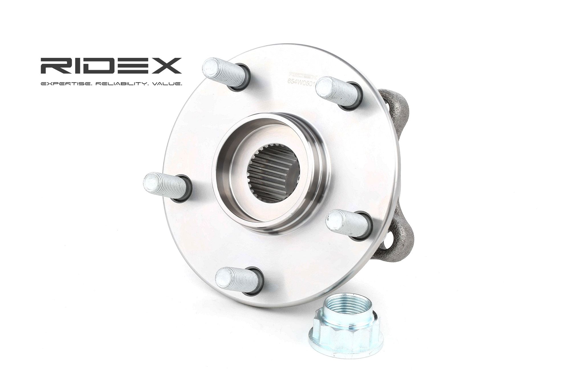 RIDEX Pyöränlaakerit TOYOTA 654W0501 4355002020,4355002040,4355002080 Pyöränlaakerisarja 4355042020