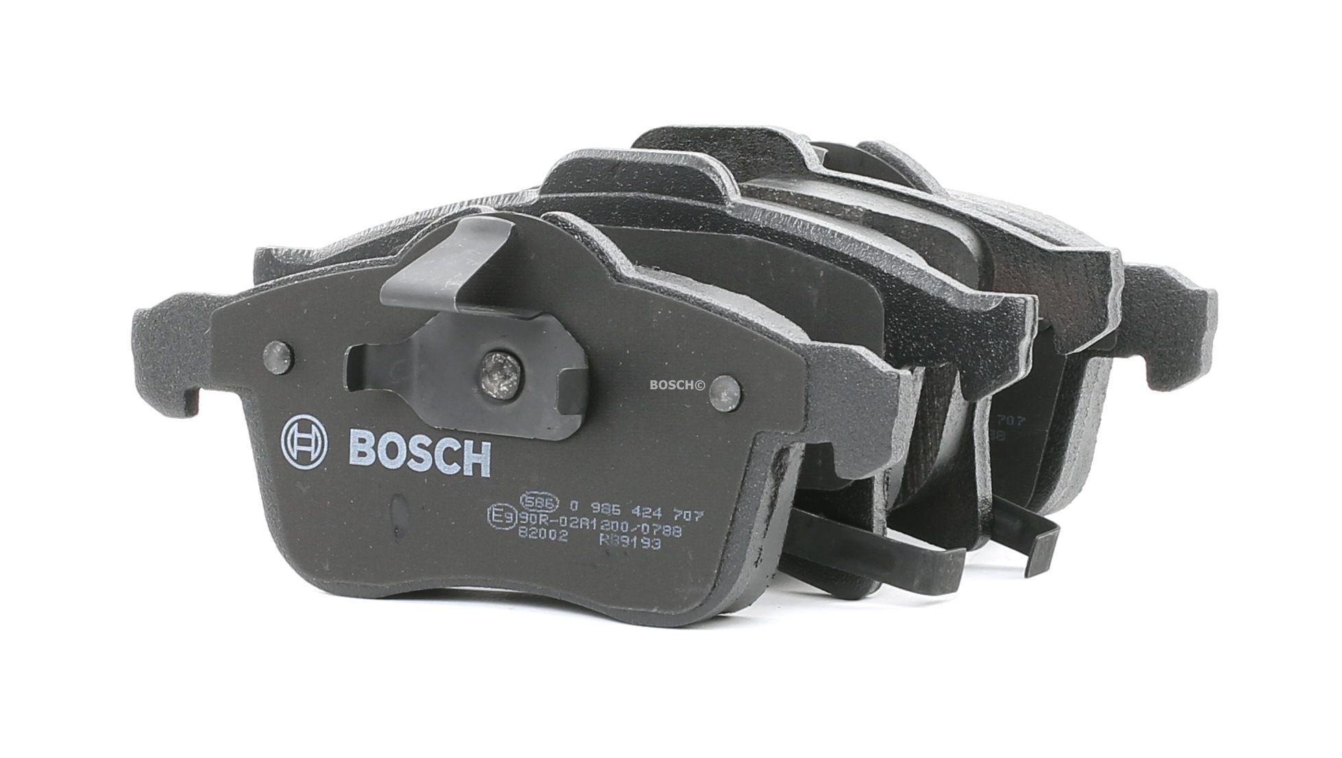 BOSCH Jarrupalat OPEL,CHEVROLET,VAUXHALL 0 986 424 707 1605080,1605099,1605177 Jarrupalasarja,Jarrupala, Levyjarru 1605252,1605456,1605992,1605998
