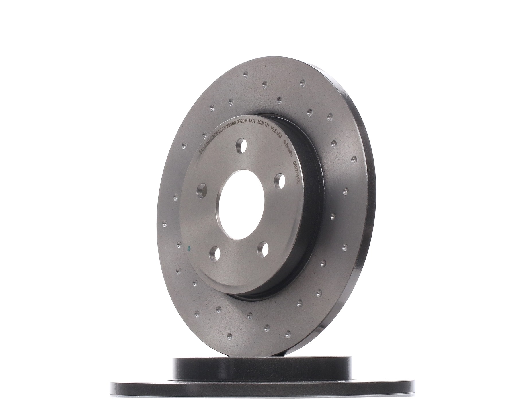 BREMBO Jarrulevyt FORD,JAGUAR 08.9734.1X 1323102,1376138,1464914 Jarrulevy 1465619,1506339,1676983,1S7J2A315CB,1S7W2A315AB,1S7W2A315AD,1S7W2A315B3E