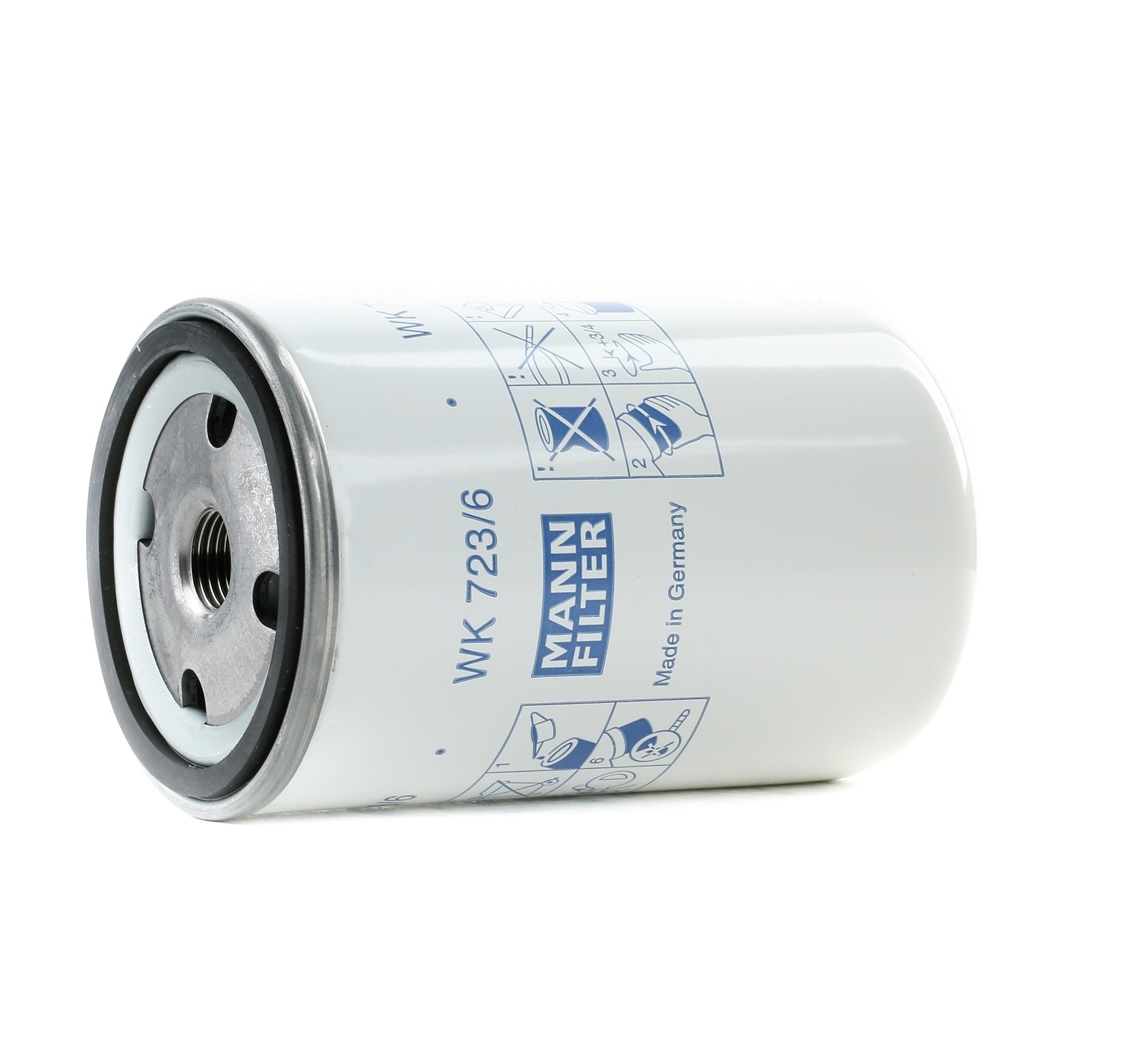 MANN-FILTER Polttoainesuodatin VOLVO WK 723/6 11706667,11998954,142139393 142440437,21492771,241672,2416725,241674,243004,2430049,36845,3825133
