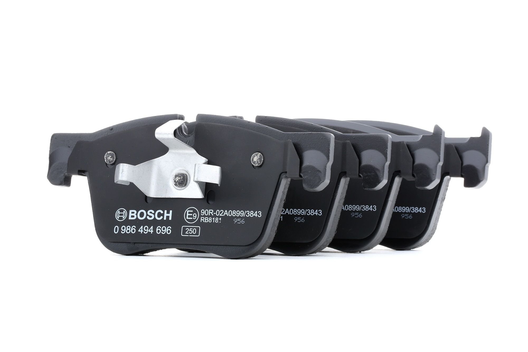 BOSCH Jarrupalat PEUGEOT,CITROËN 0 986 494 696 1609898580,1612412380,1609898580 Jarrupalasarja,Jarrupala, Levyjarru 1612412380,1612909080,1619791180