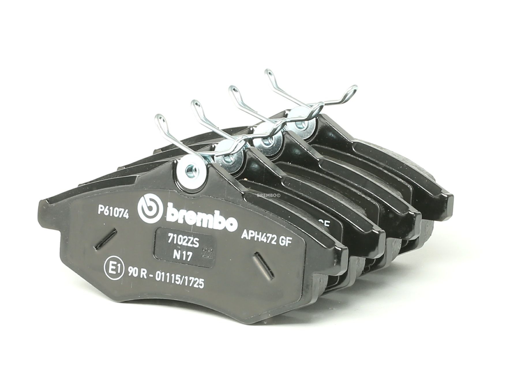 BREMBO Jarrupalat CITROËN P 61 074 1611457180,1617257080,425236 Jarrupalasarja,Jarrupala, Levyjarru 425258,425345,425369,425384,E172285