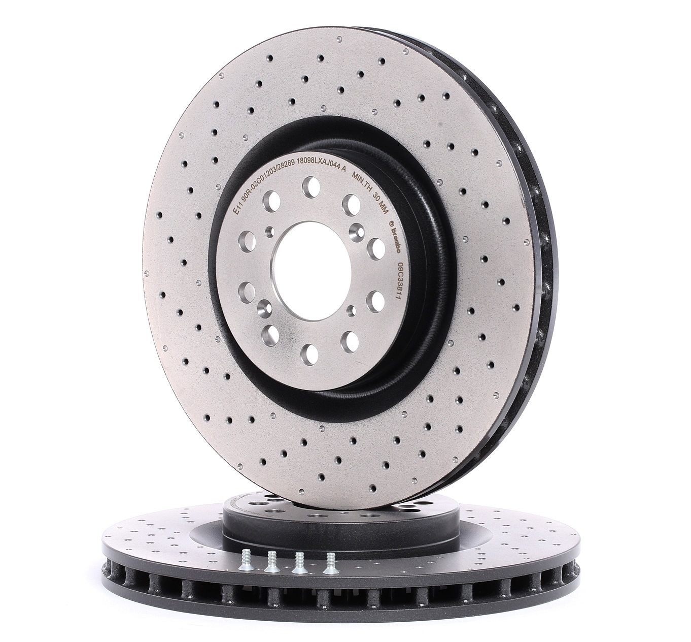 BREMBO Jarrulevyt HONDA 09.C338.11 45251TV8E02 Jarrulevy