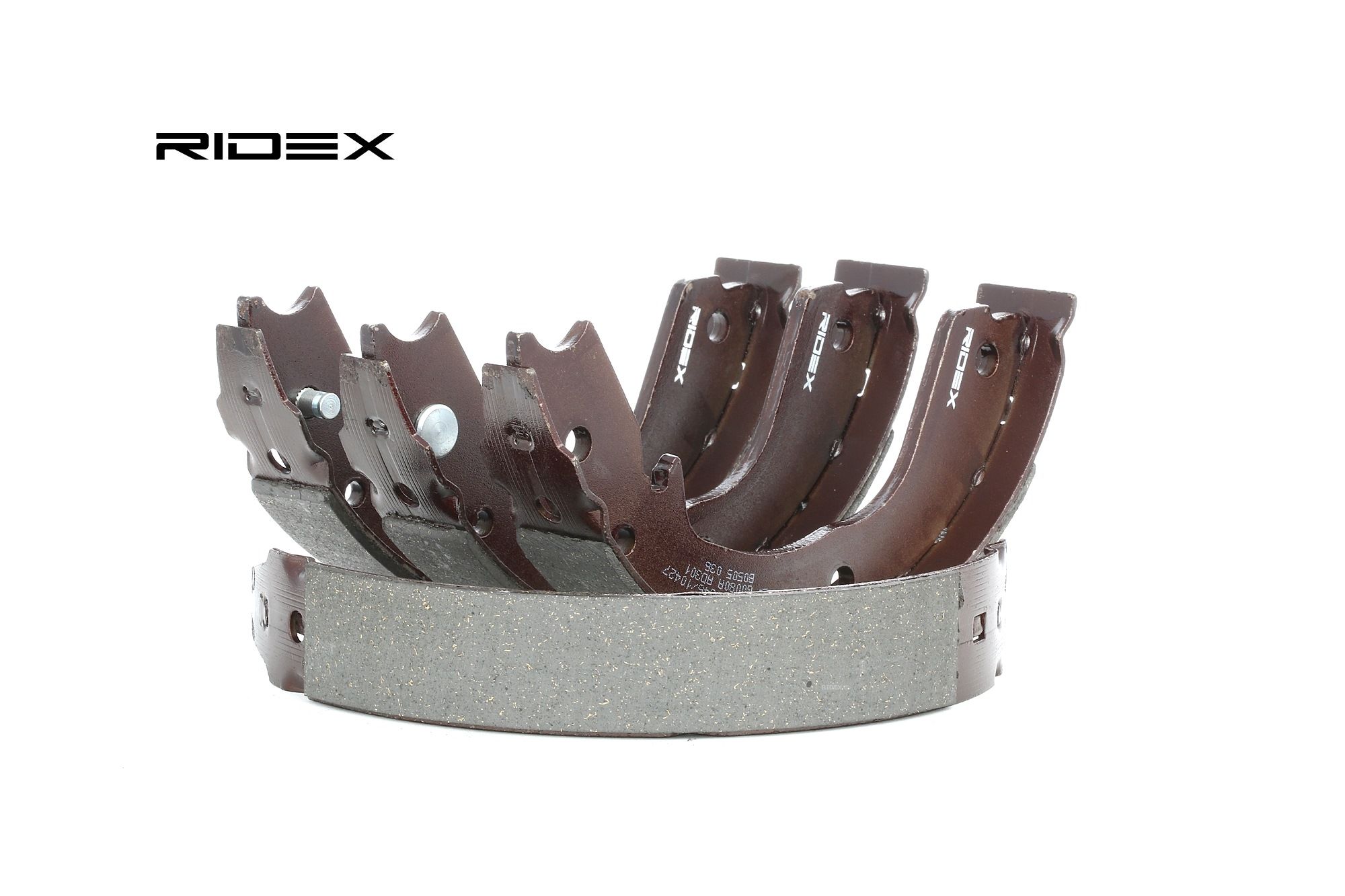 RIDEX Jarrukengät MITSUBISHI 70B0148 4800A058,MN102645,MN150861 Jarrukenkäsarja MN186248,MR510555,MR510556,MR510557,MR535718
