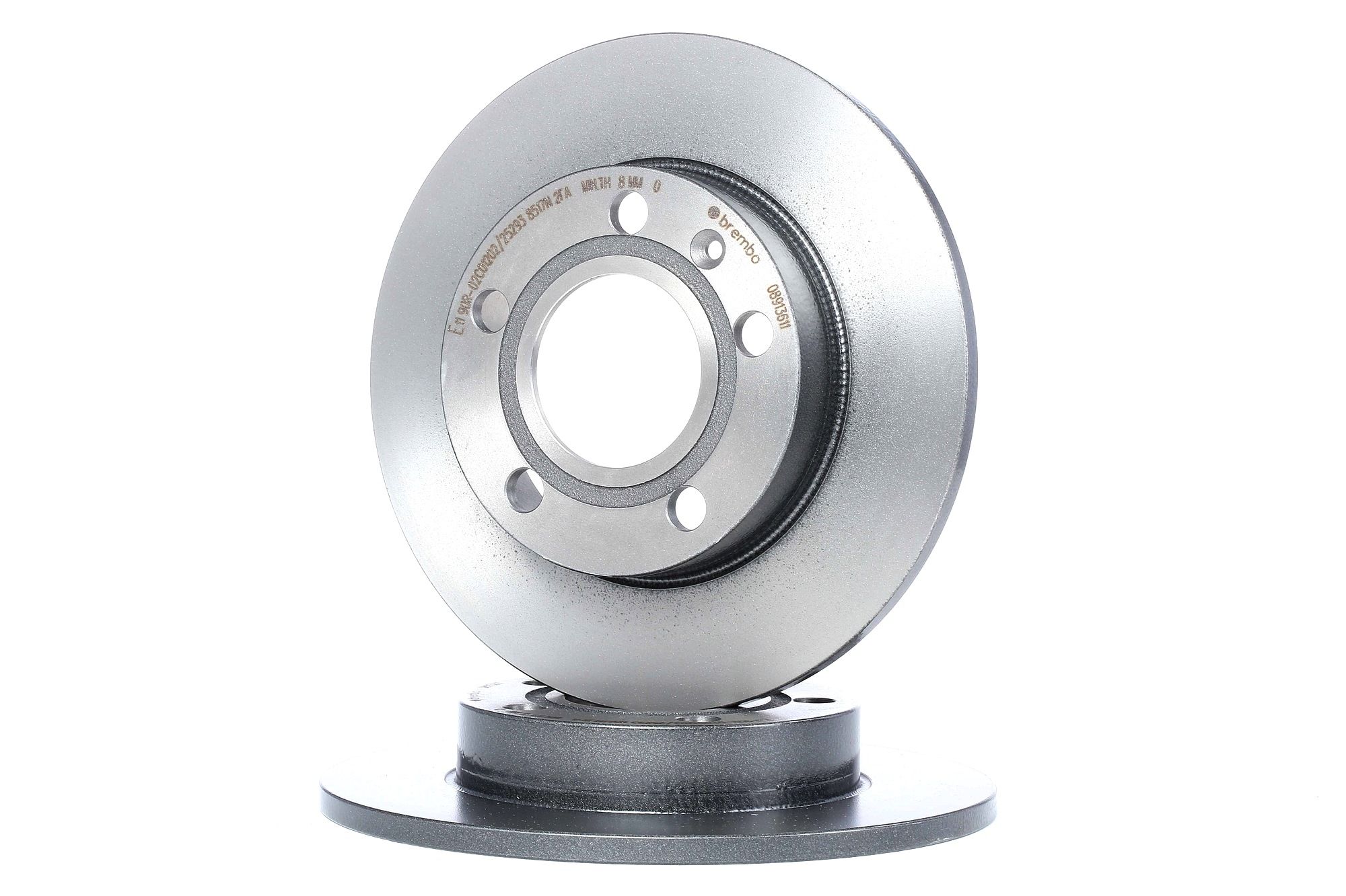 BREMBO Jarrulevyt AUDI,SEAT 08.9136.11 8E0615601B,8E0615601P Jarrulevy