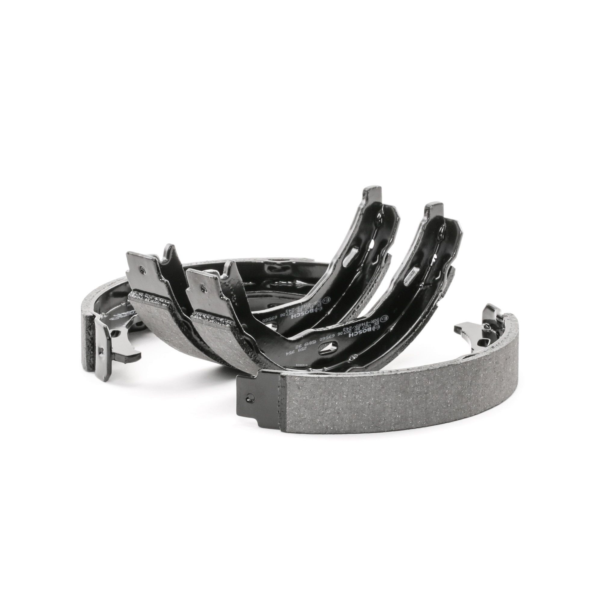 BOSCH Käsijarrukengät MERCEDES-BENZ 0 986 487 723 0044208620,A0044208620 Jarrukenkäsarja, Käsijarru